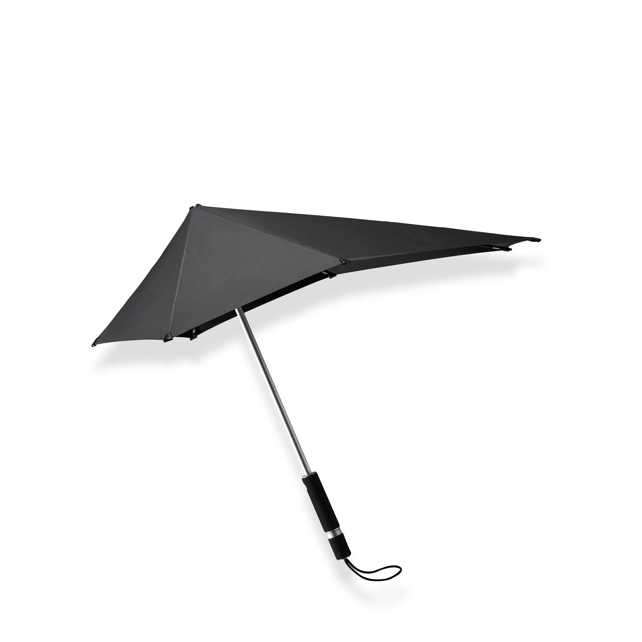 Senz Original Stick Storm Umbrella, Pure Black