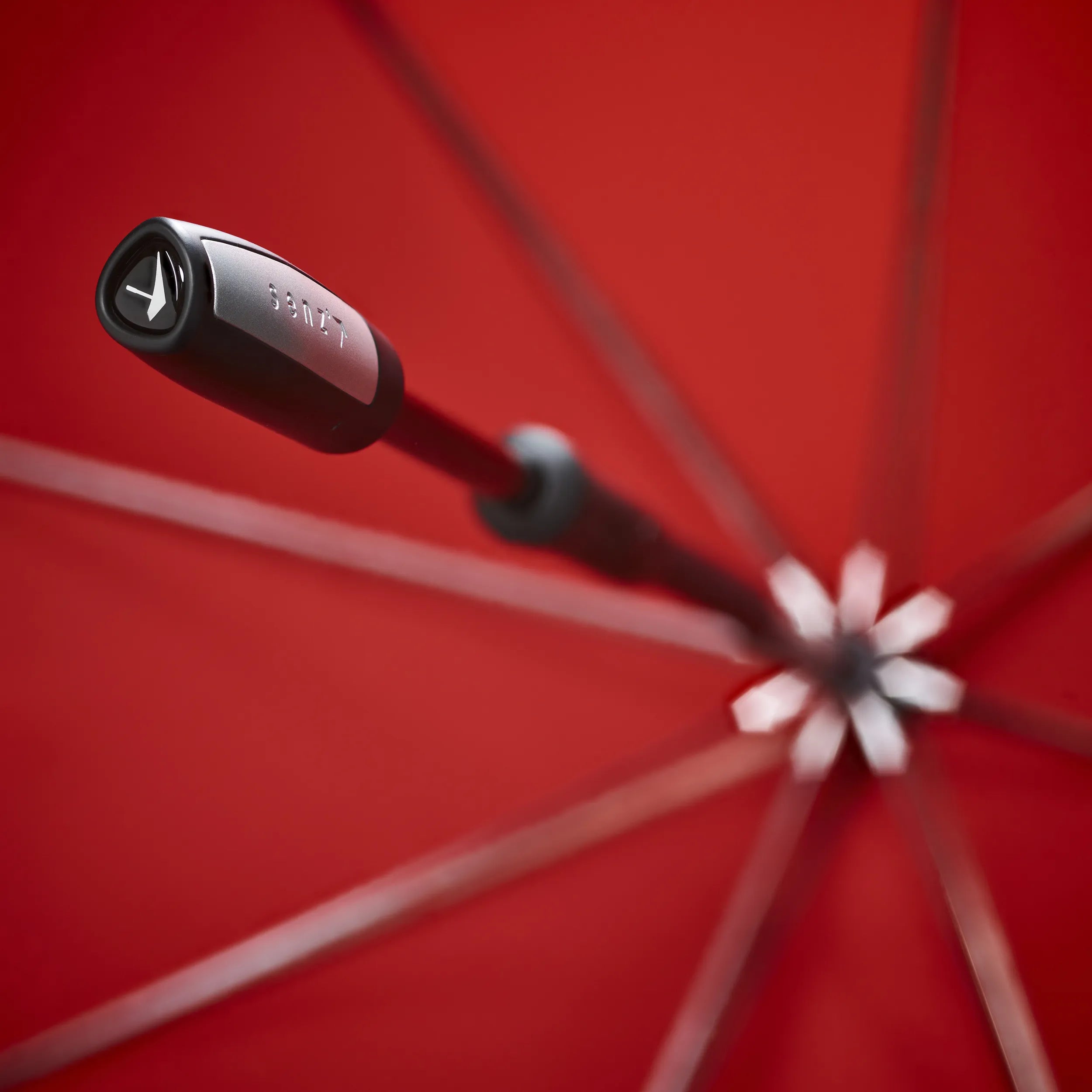 Senz XXL Stick Storm Umbrella, Passion Red