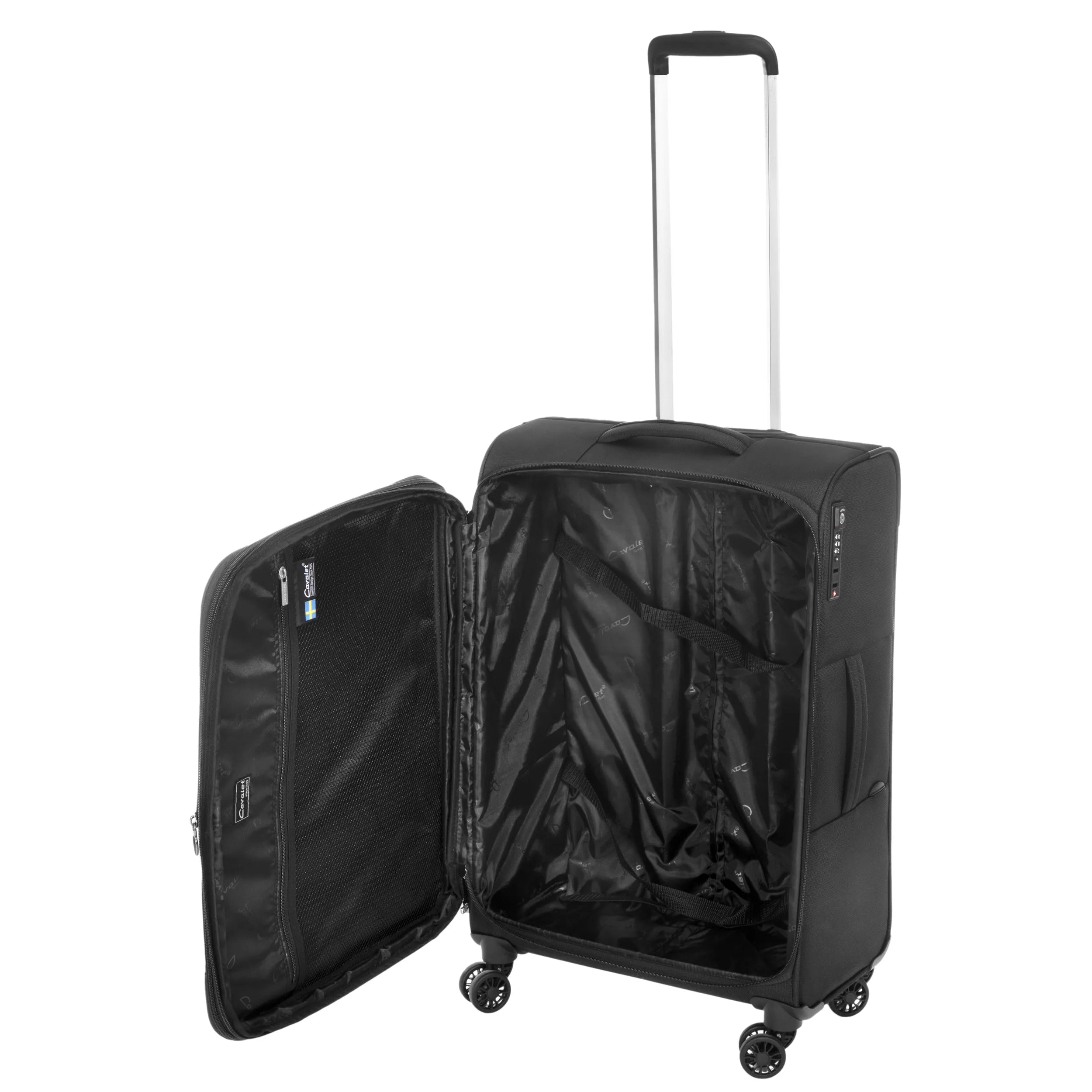 Cavalet Klippan Resväska 3-set, Svart