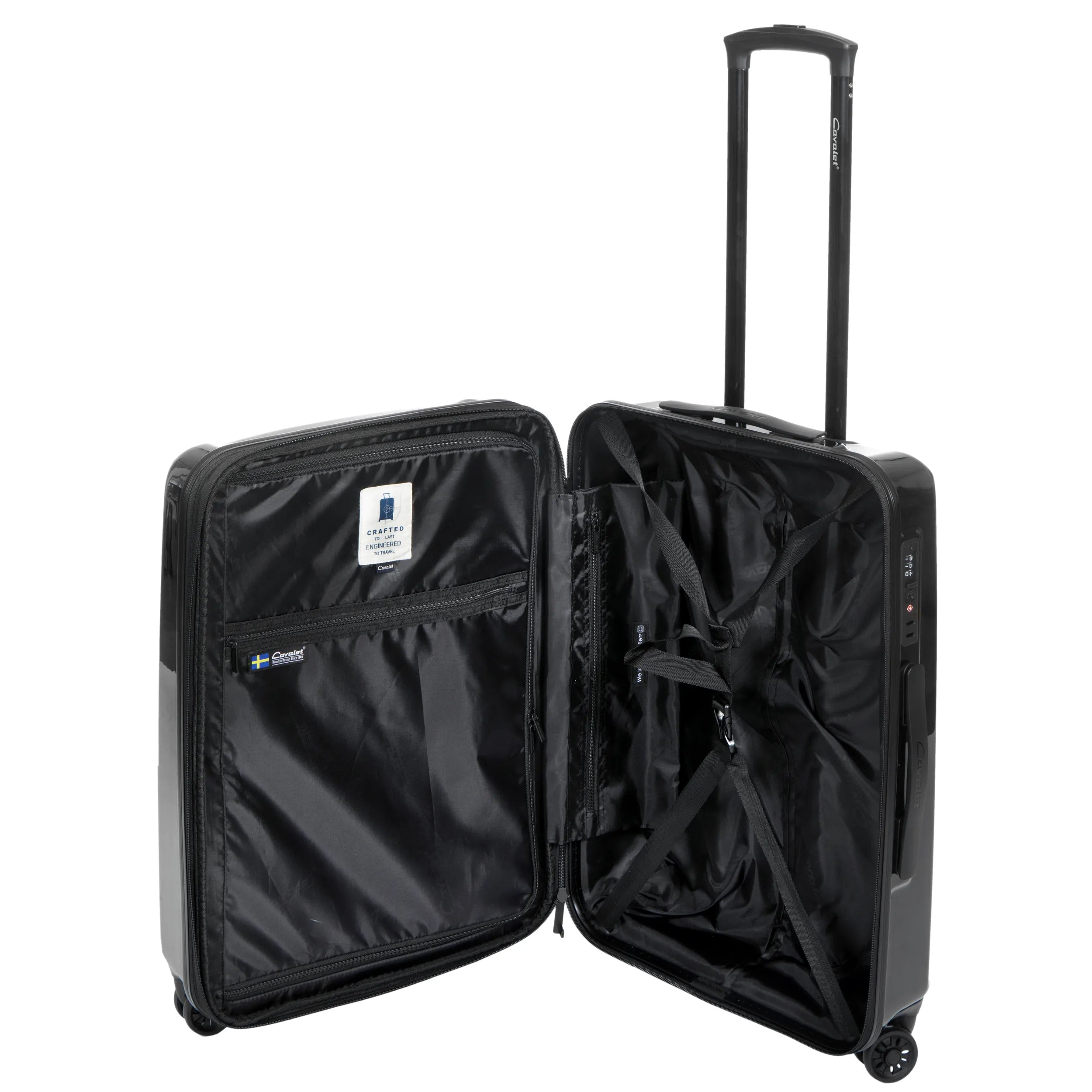 Cavalet Chill DLX Resväska 3-set, Svart
