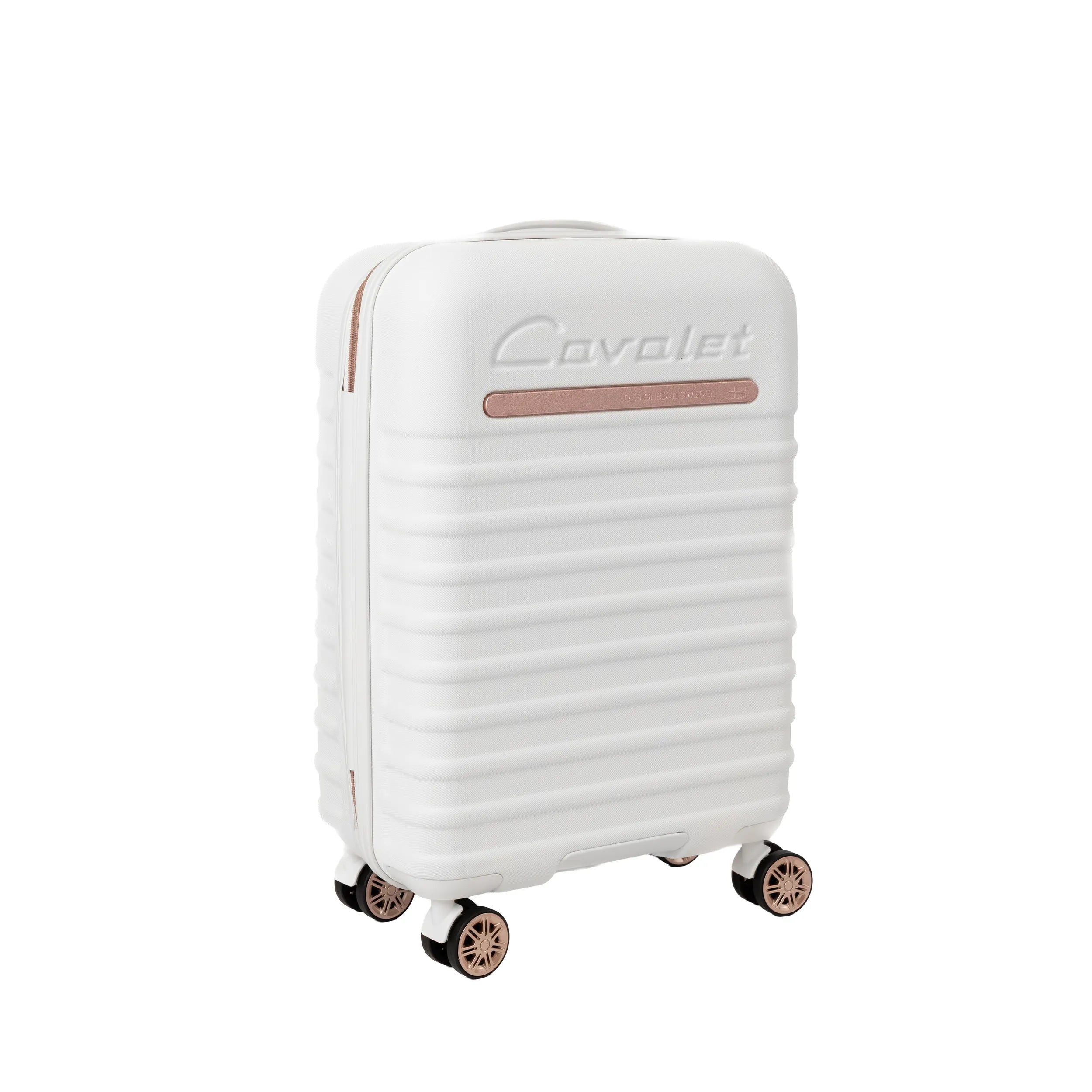 Cavalet Pasadena Resväska 3 Set, Vit rosé
