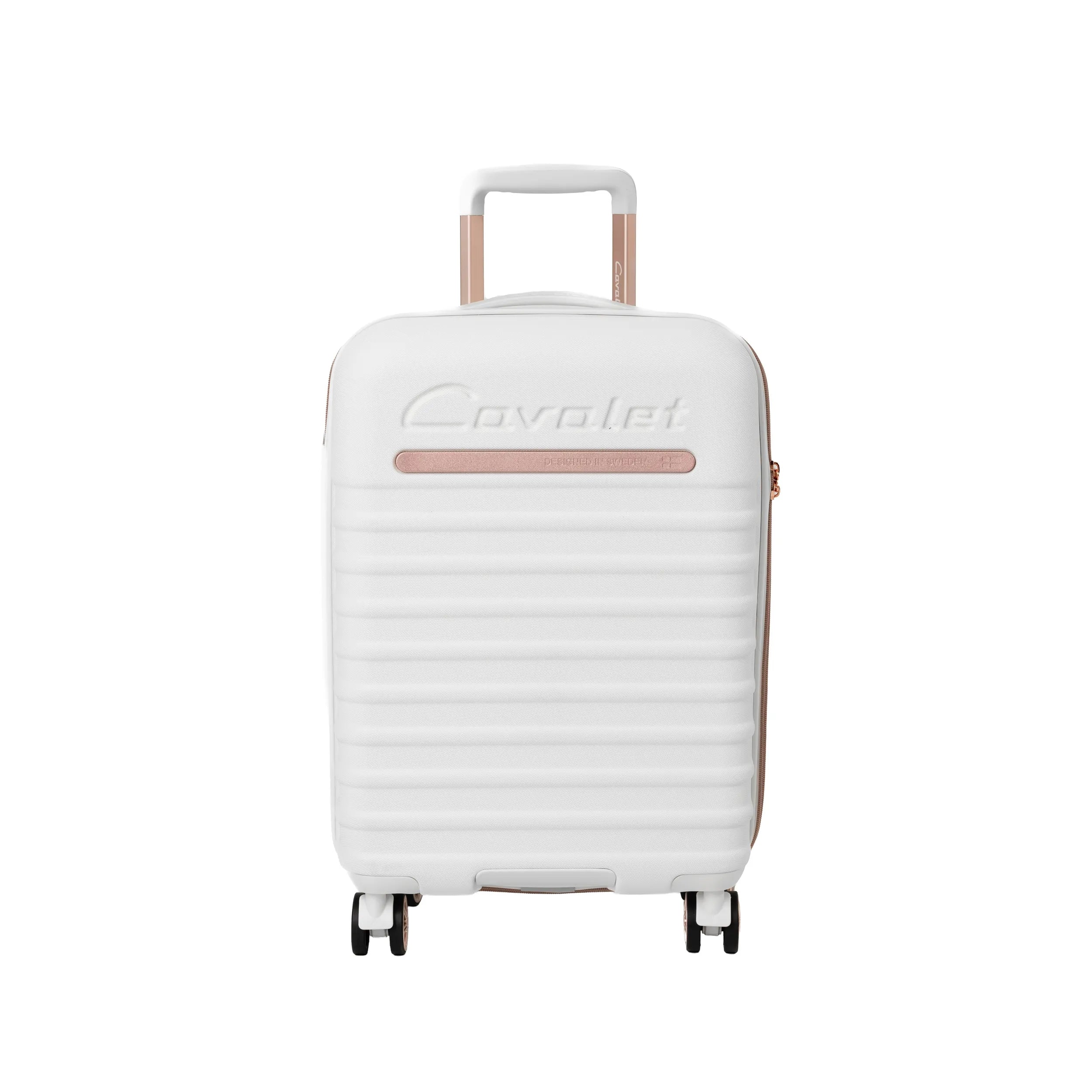 Cavalet Pasadena Resväska 3 Set, Vit rosé