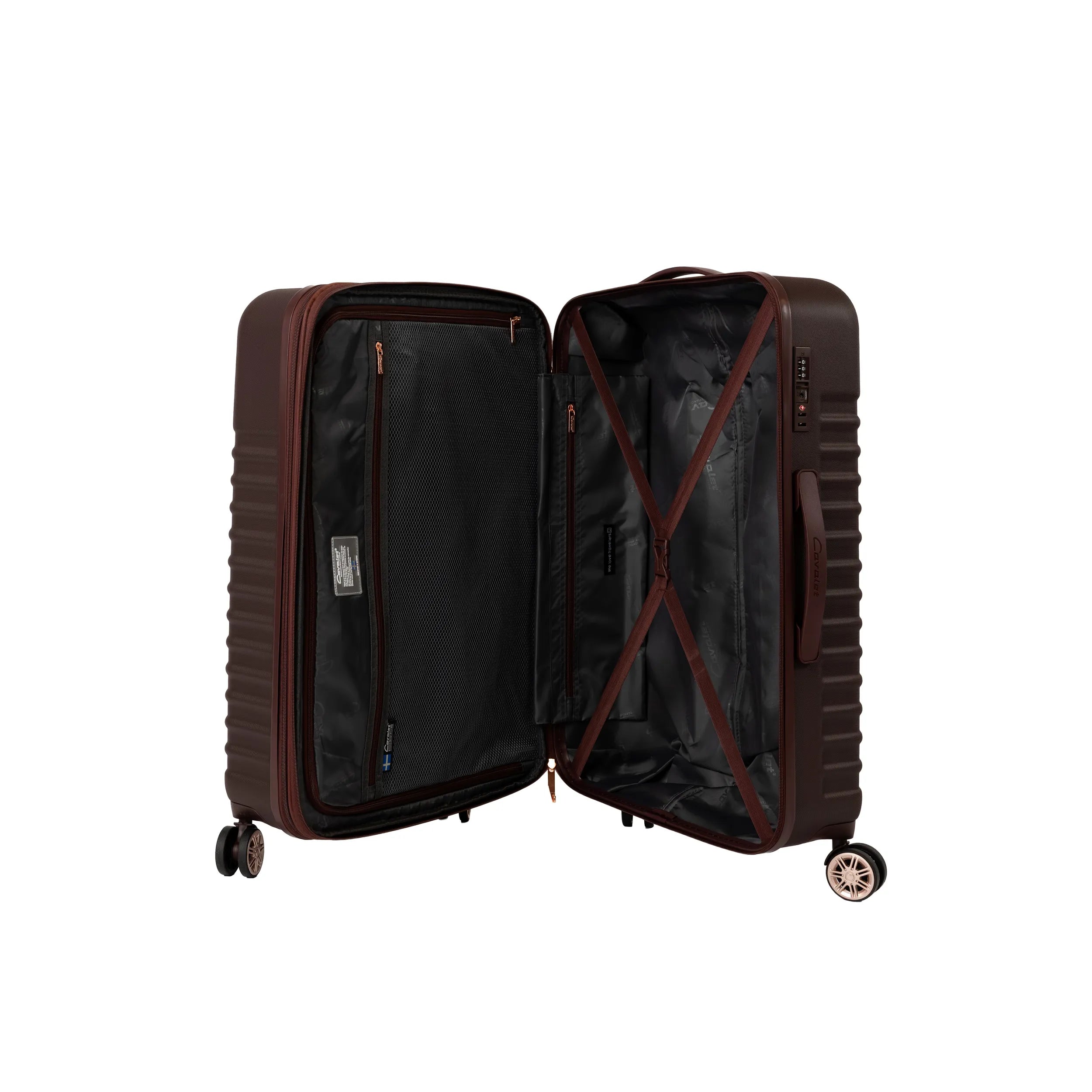 Cavalet Pasadena Resväska 3 Set, Burgundy rosé