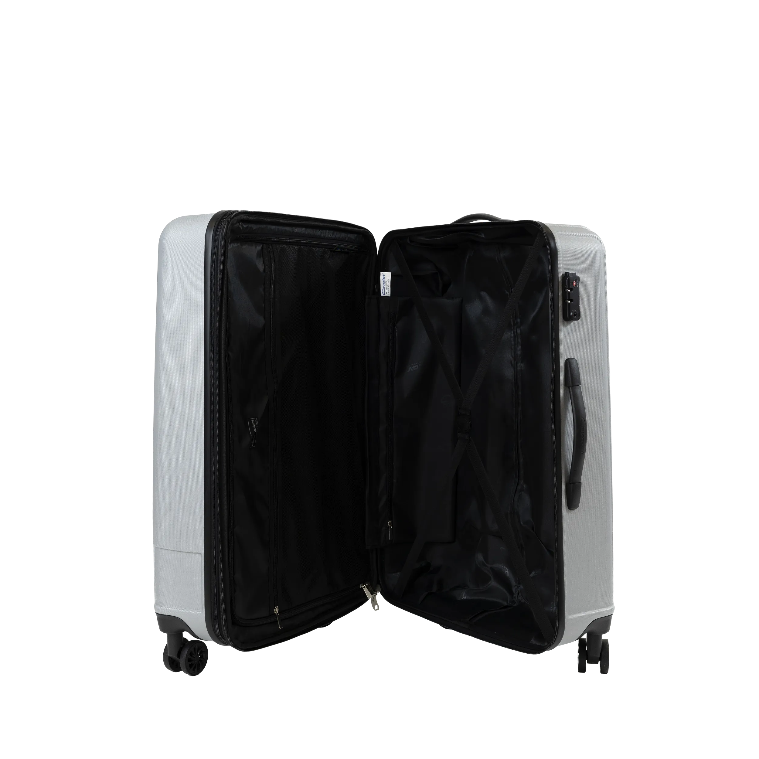 Cavalet Malibu Resväska 3-set, Silver
