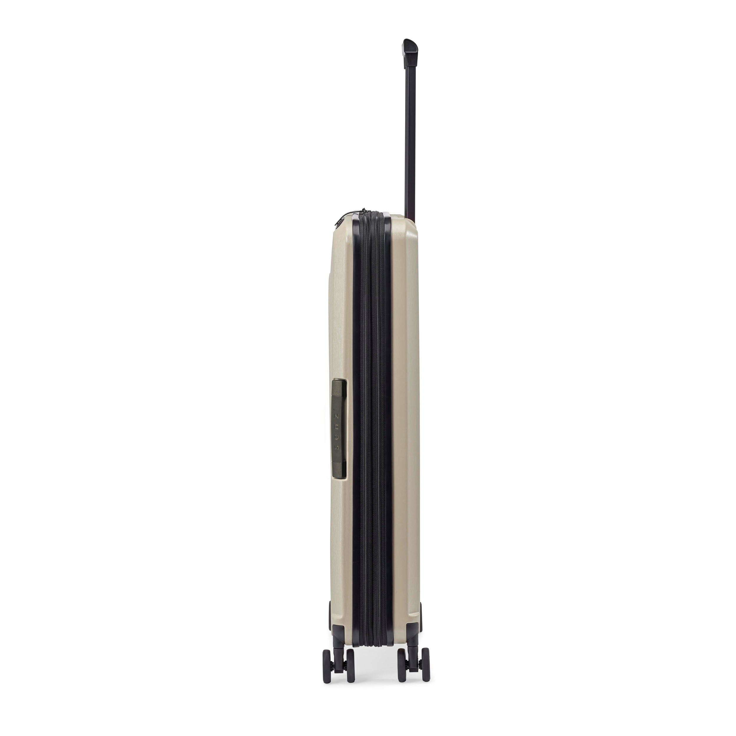 Senz Foldaway Large Check-In Trolley, Off White