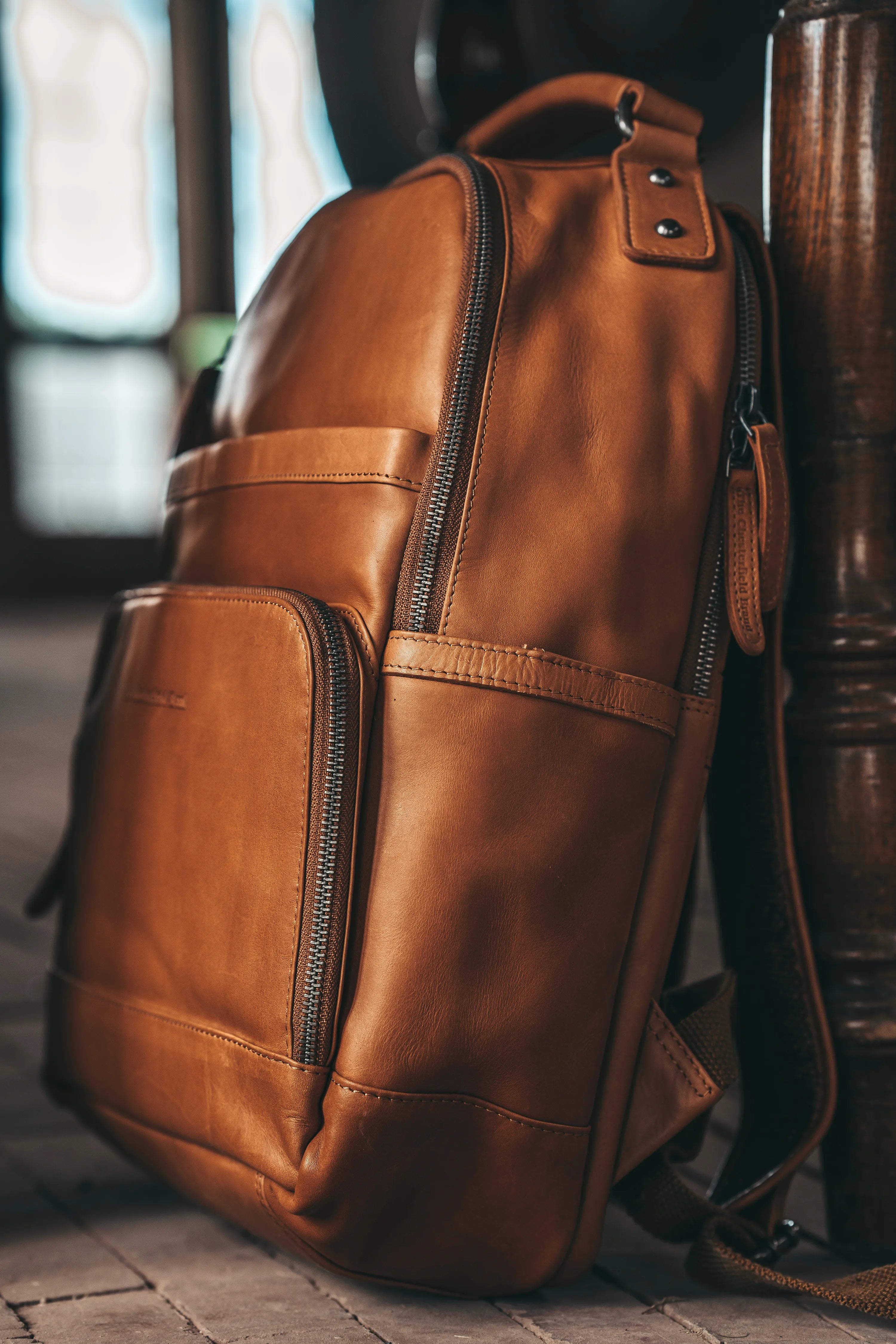 The Chesterfield Brand Austin Ryggsäck, Cognac