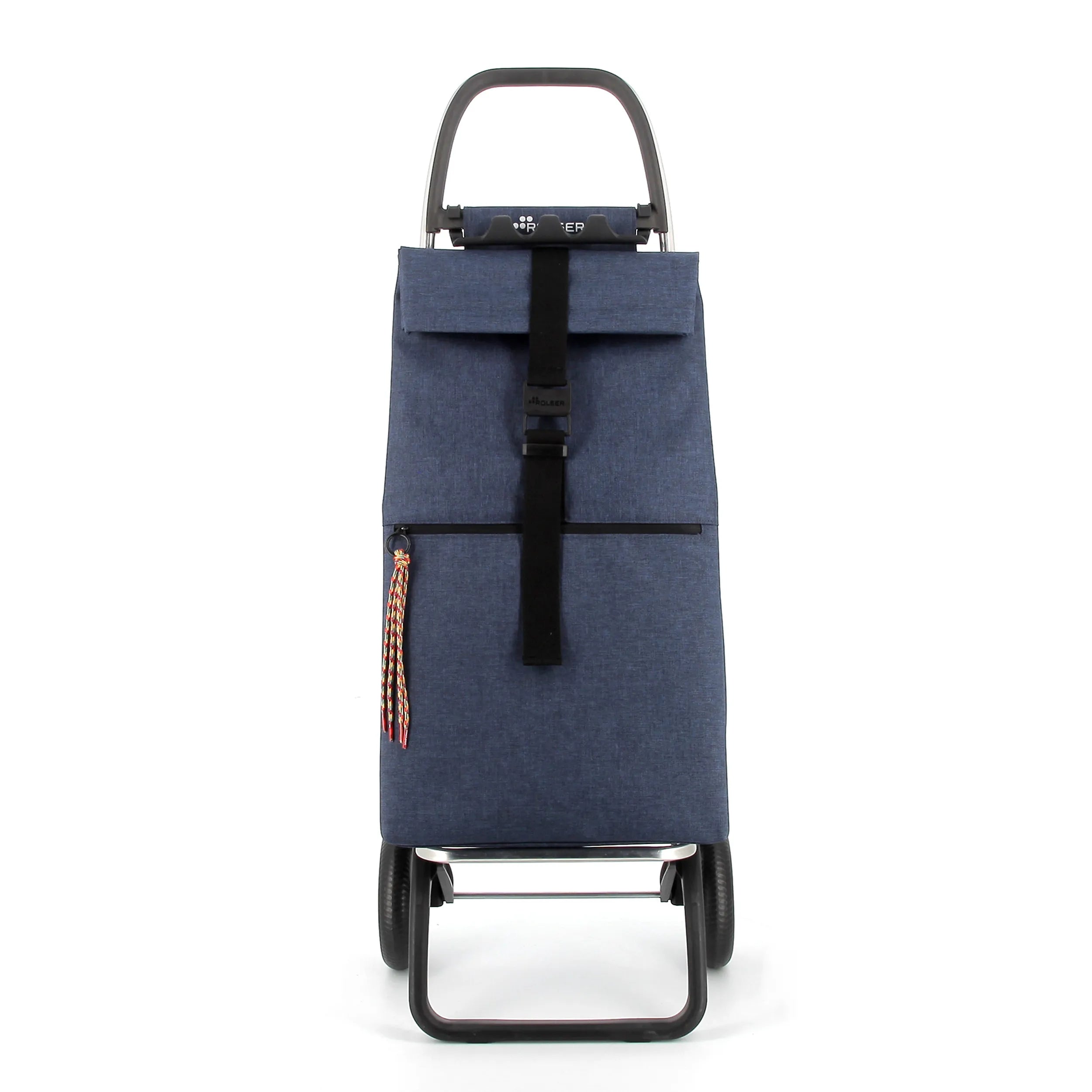 Rolser 2L Big Tweed Shoppingvagn, Marinblå