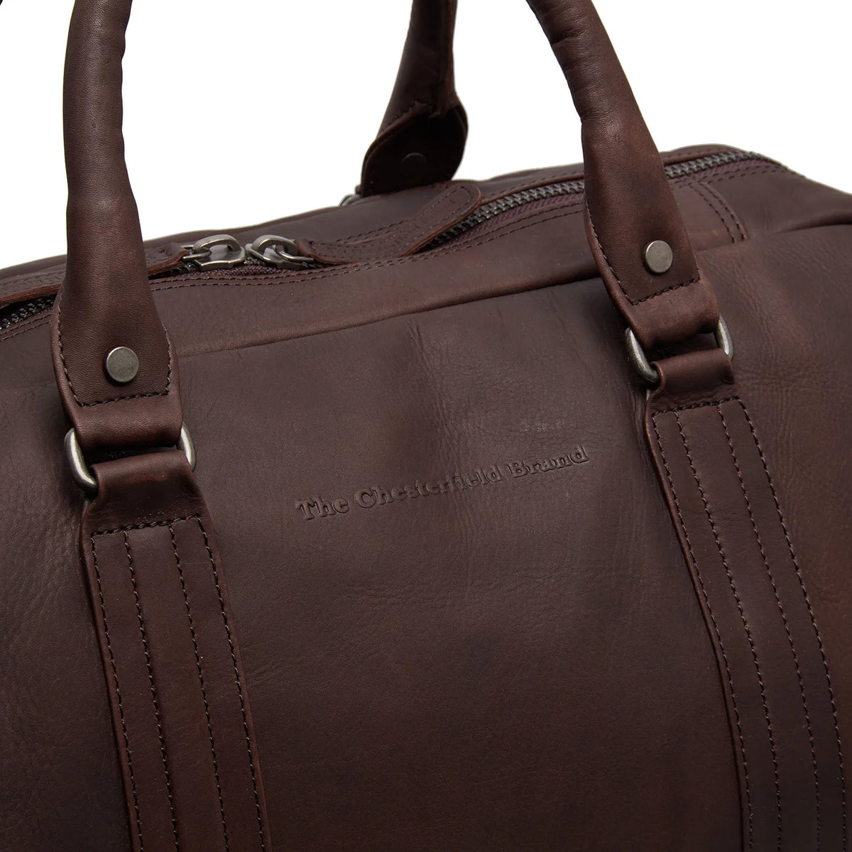 The Chesterfield Brand Perth Leather Weekendväska, Brun
