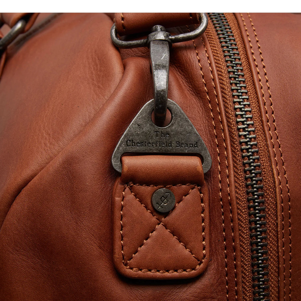 The Chesterfield Brand Perth Leather Weekendväska, Cognac