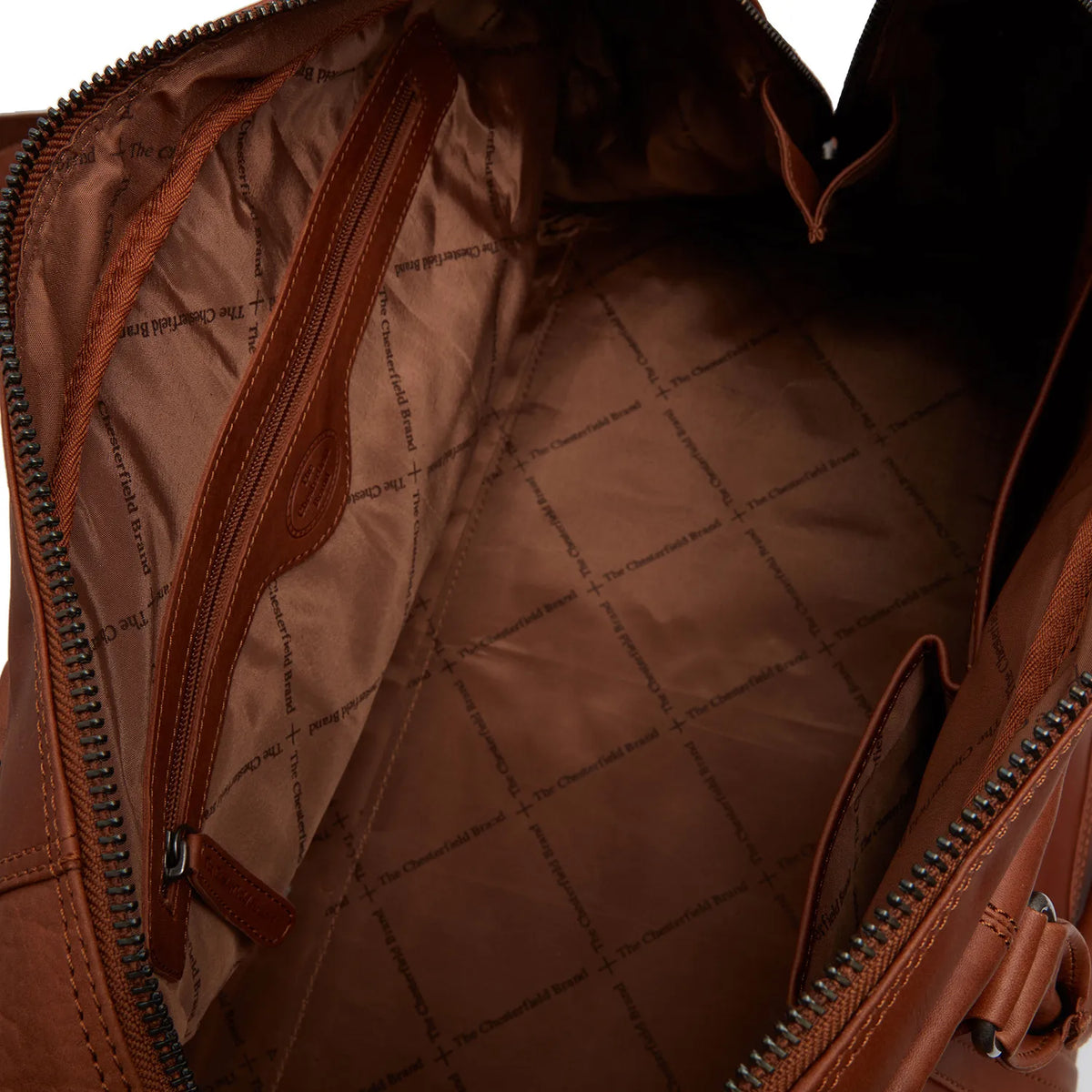The Chesterfield Brand Perth Leather Weekendväska, Cognac