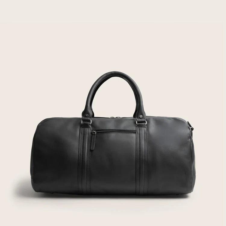 The Chesterfield Brand Melbourne Leather Weekendväska, Svart