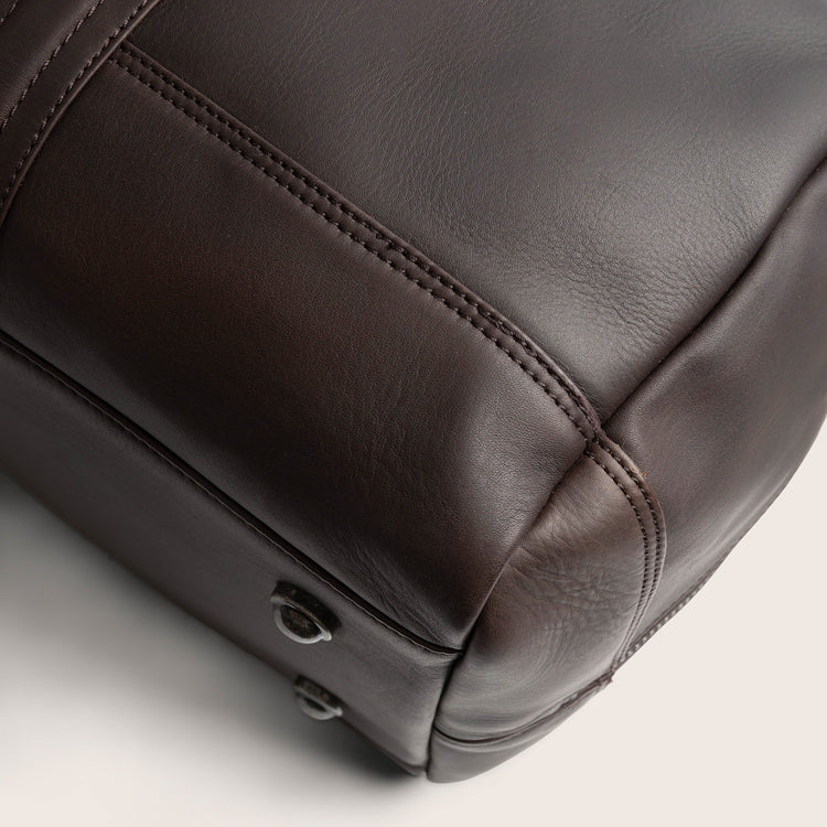 The Chesterfield Brand Melbourne Leather Weekendväska, Brun