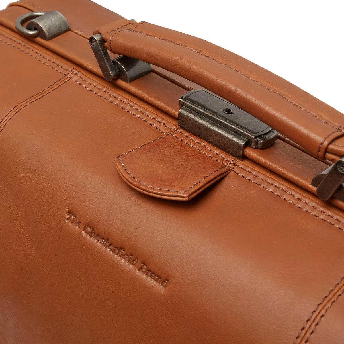 The Chesterfield Brand Texel Leather Weekendväska, Cognac
