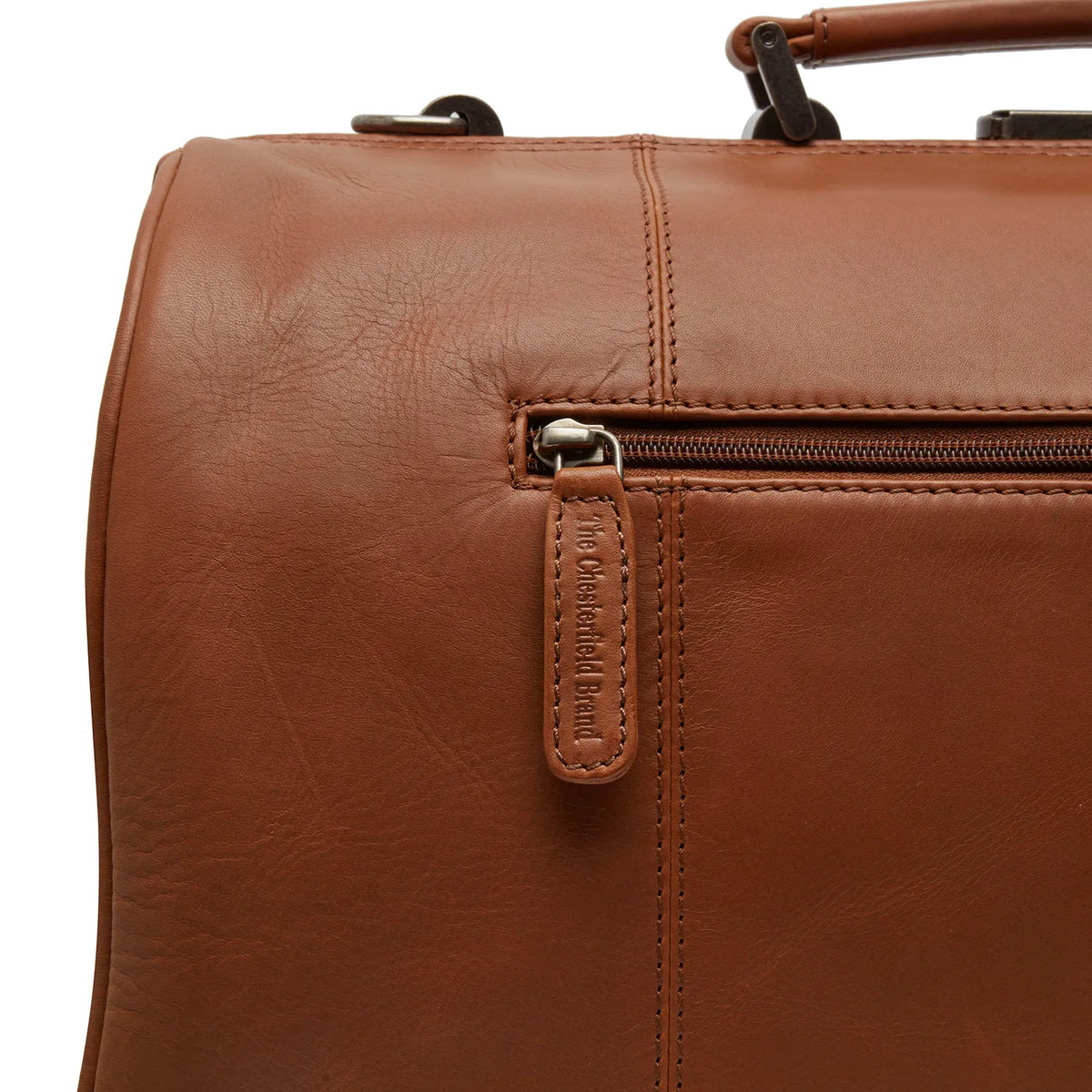 The Chesterfield Brand Texel Leather Weekendväska, Cognac
