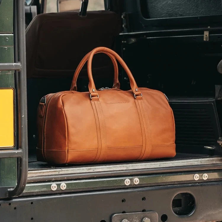 The Chesterfield Brand Perth Leather Weekendväska, Cognac