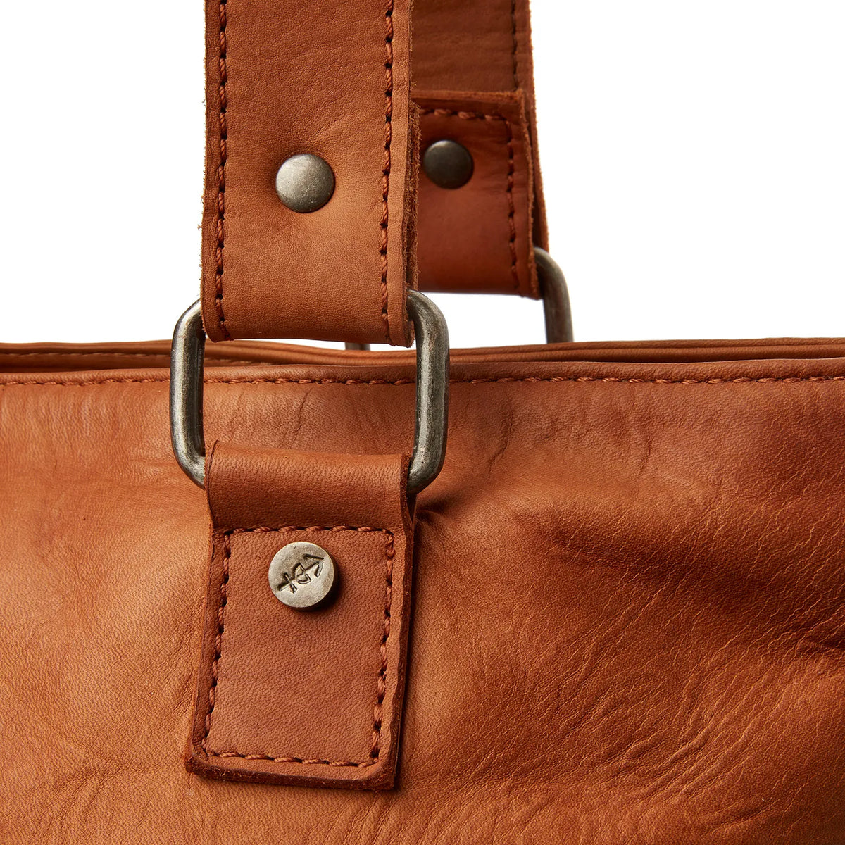 The Chesterfield Brand Rome Leather Axelremsväska, Cognac