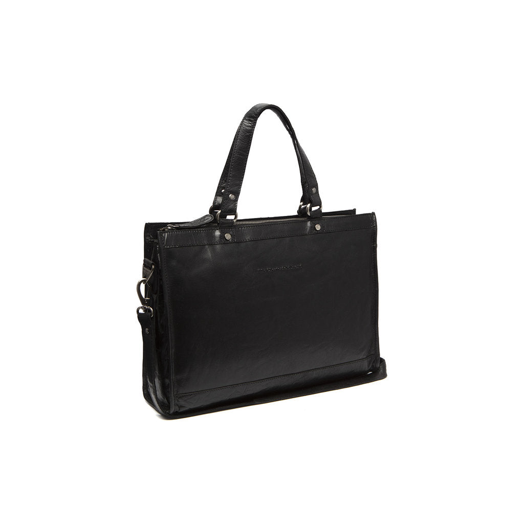 The Chesterfield Brand Stockholm Leather Shopper, Svart