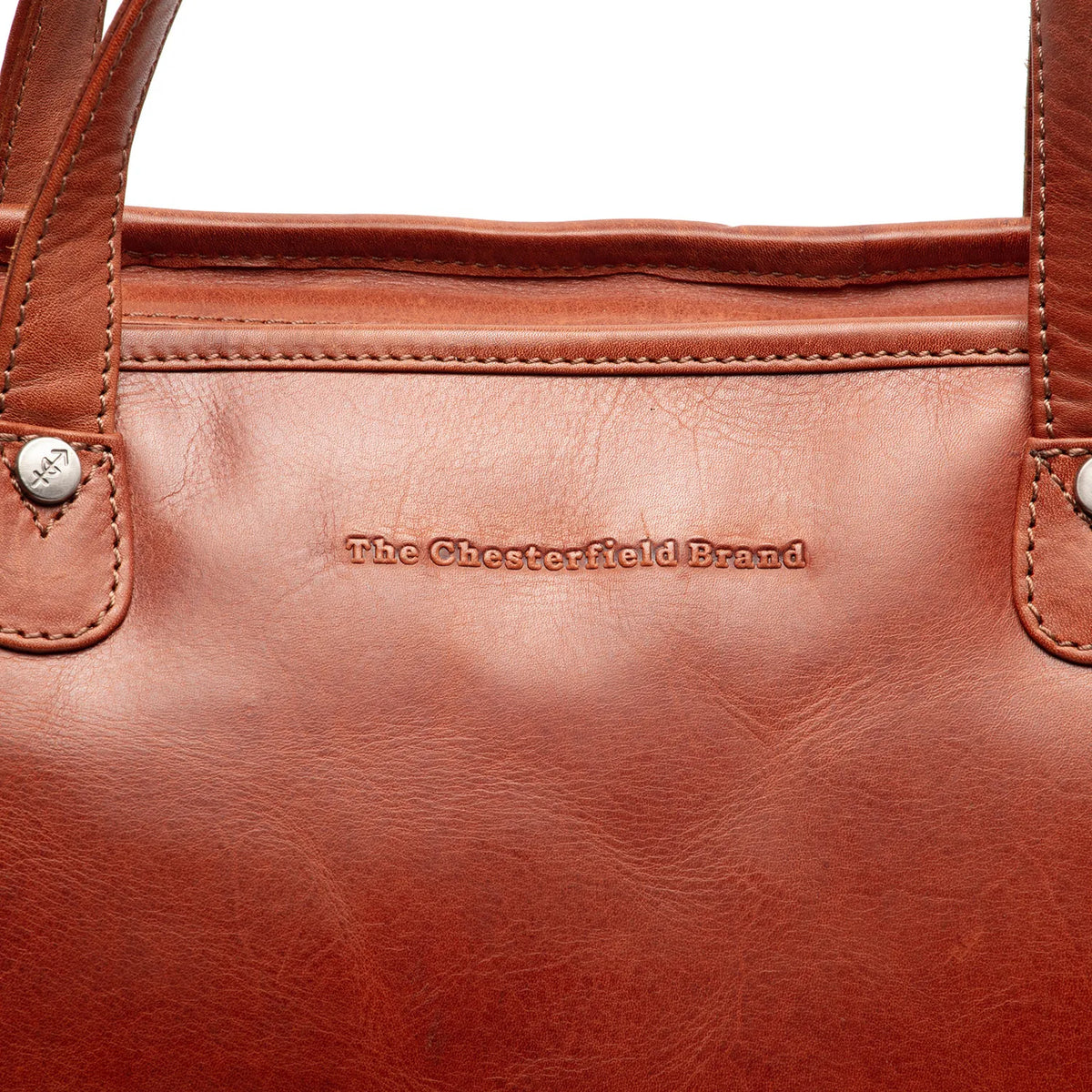 The Chesterfield Brand Astano Leather Tote Bag, Cognac