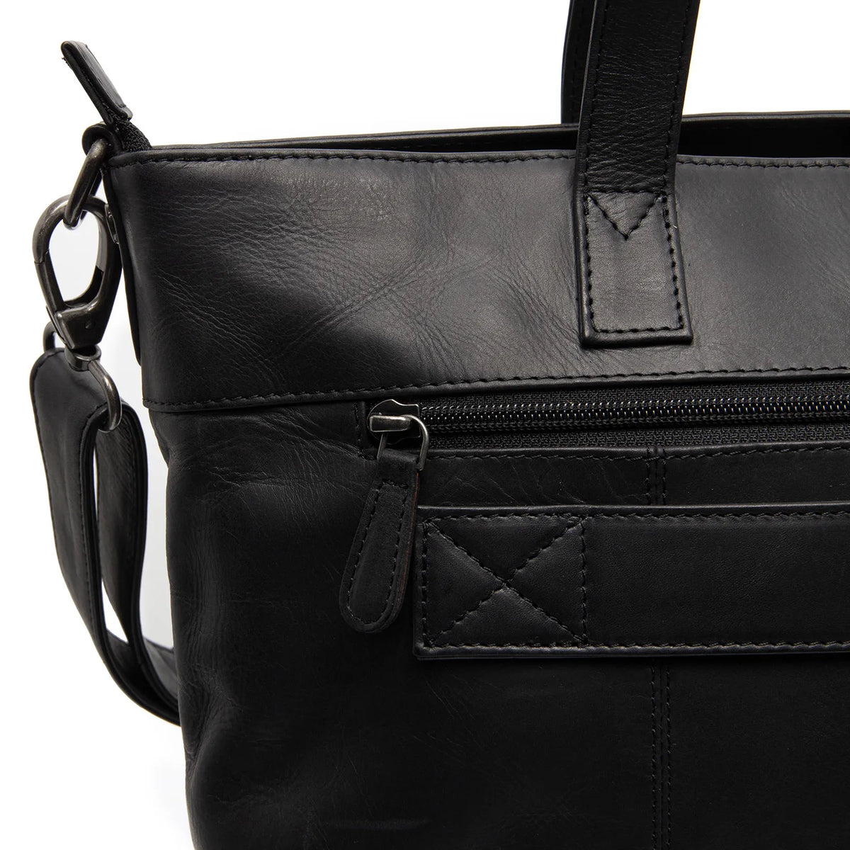 The Chesterfield Brand Osira Leather Tote Bag, Svart