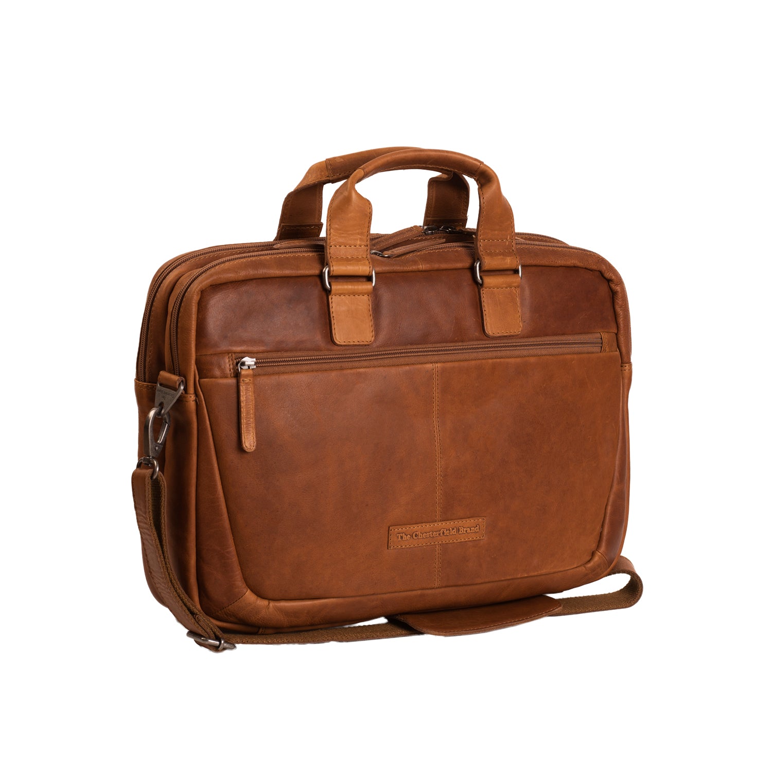 The Chesterfield Brand Seth Laptopväska, Cognac