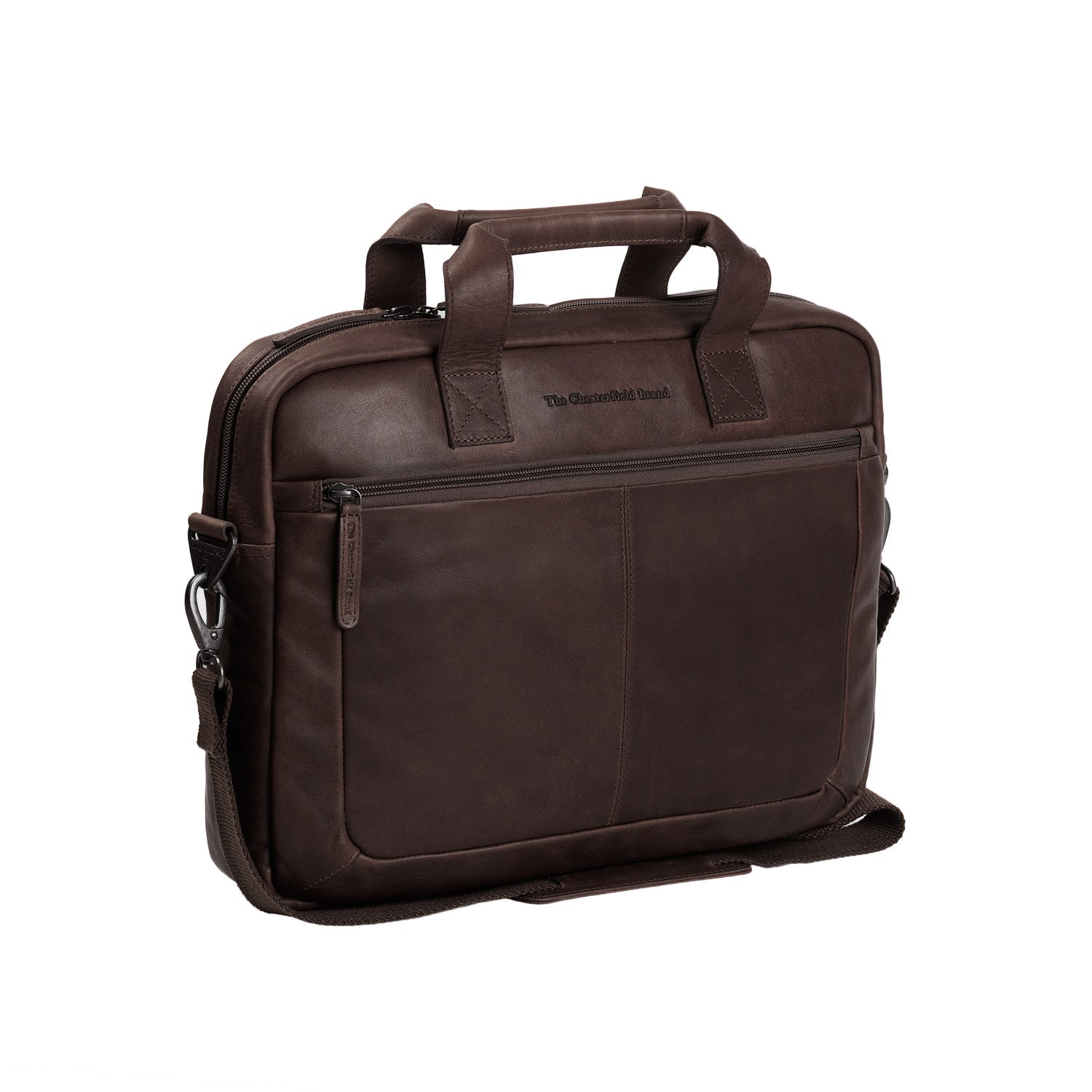 The Chesterfield Brand Calvi Laptopväska, Brun