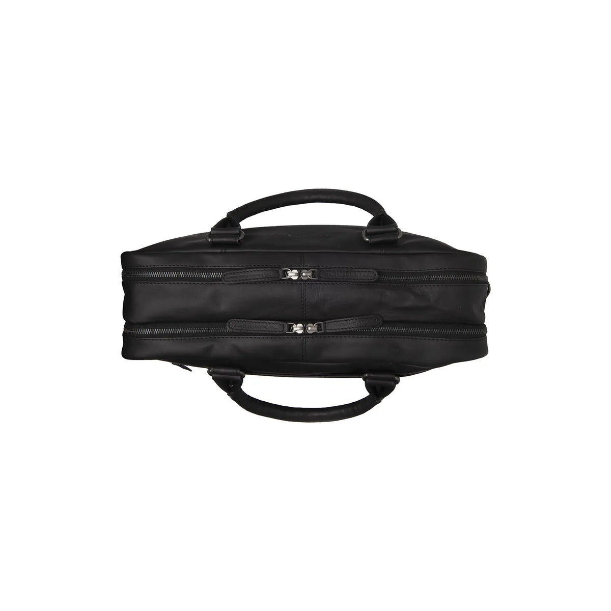 The Chesterfield Brand Boston Leather Laptop Bag, Svart