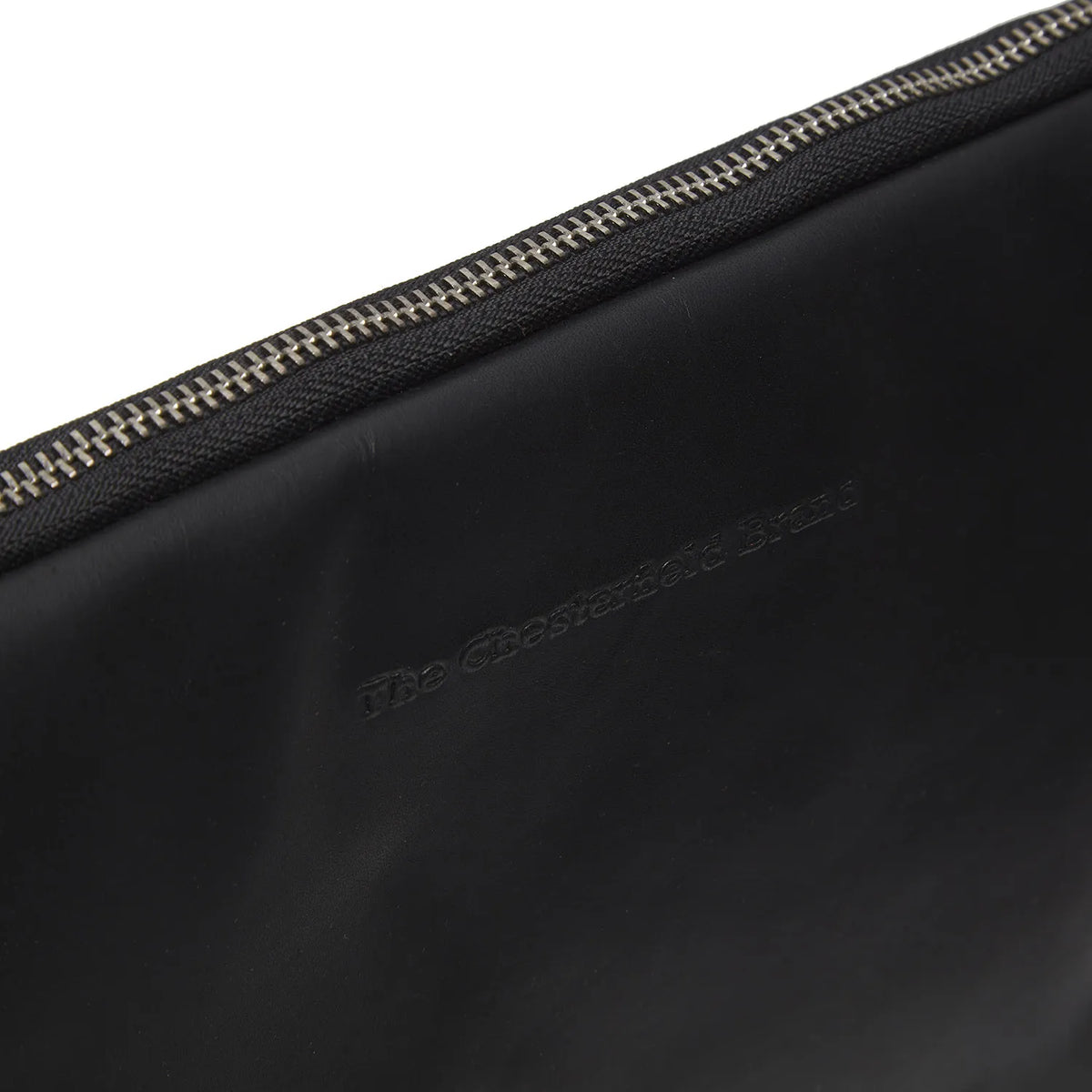 The Chesterfield Brand Clinton Leather Datorfodral 14 tum, Svart