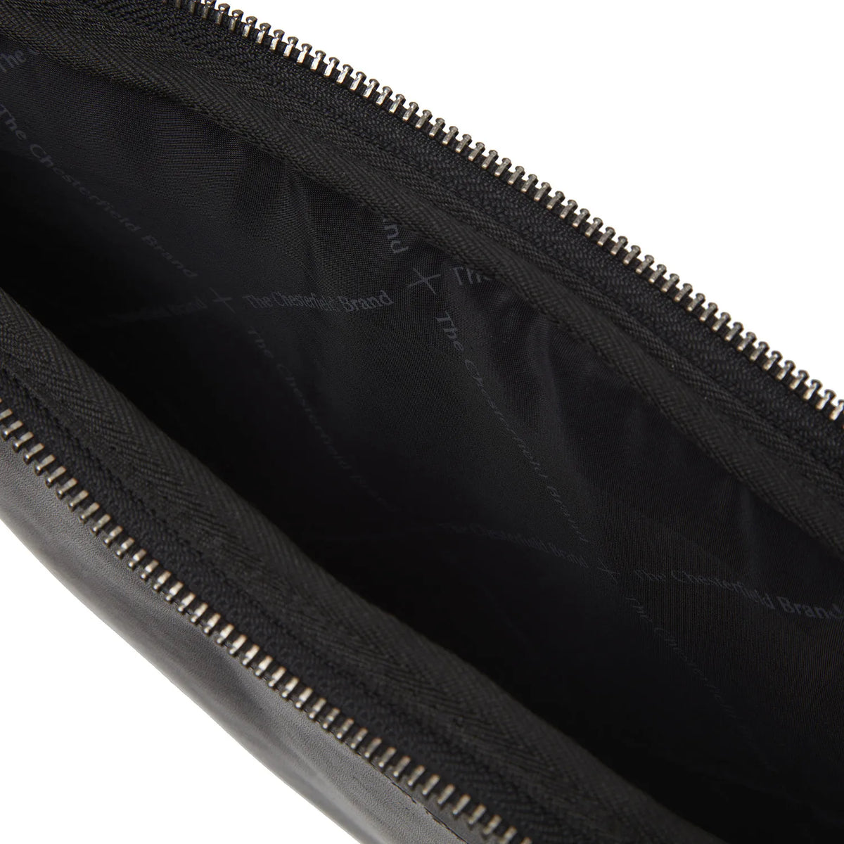 The Chesterfield Brand Clinton Leather Datorfodral 14 tum, Svart