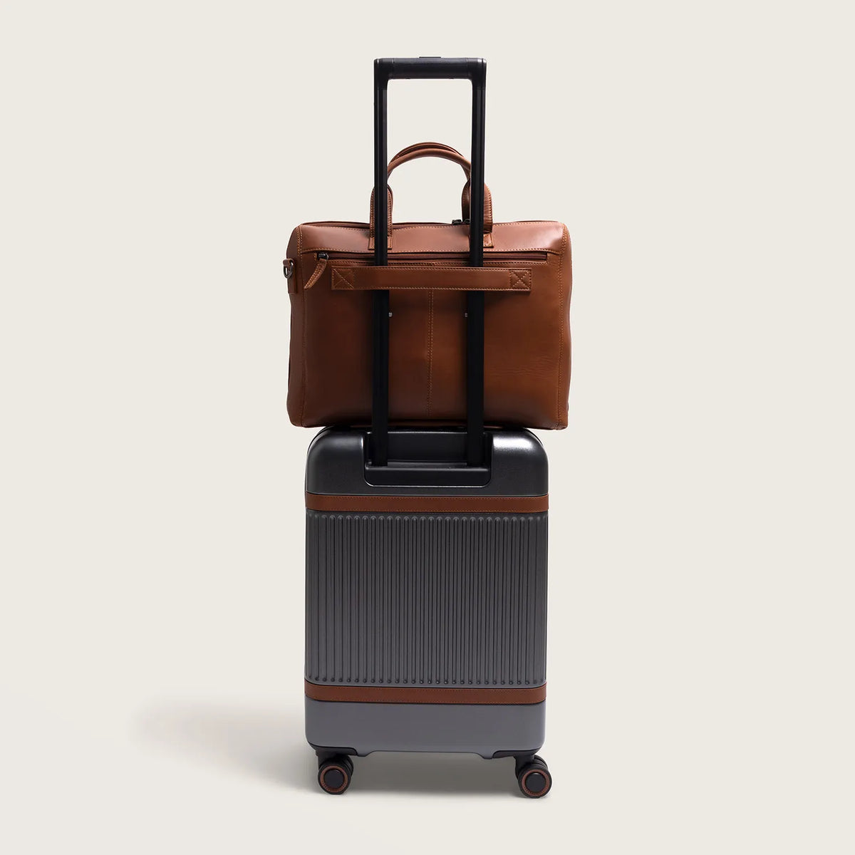 The Chesterfield Brand Levanto Leather Laptop Bag, Cognac