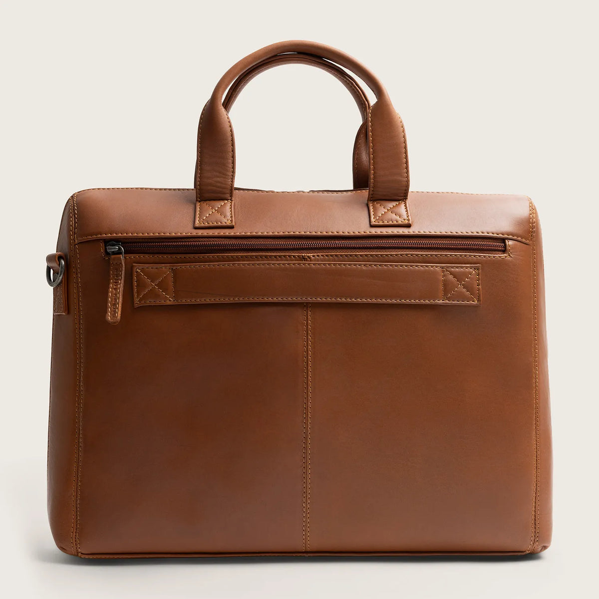 The Chesterfield Brand Levanto Leather Laptop Bag, Cognac