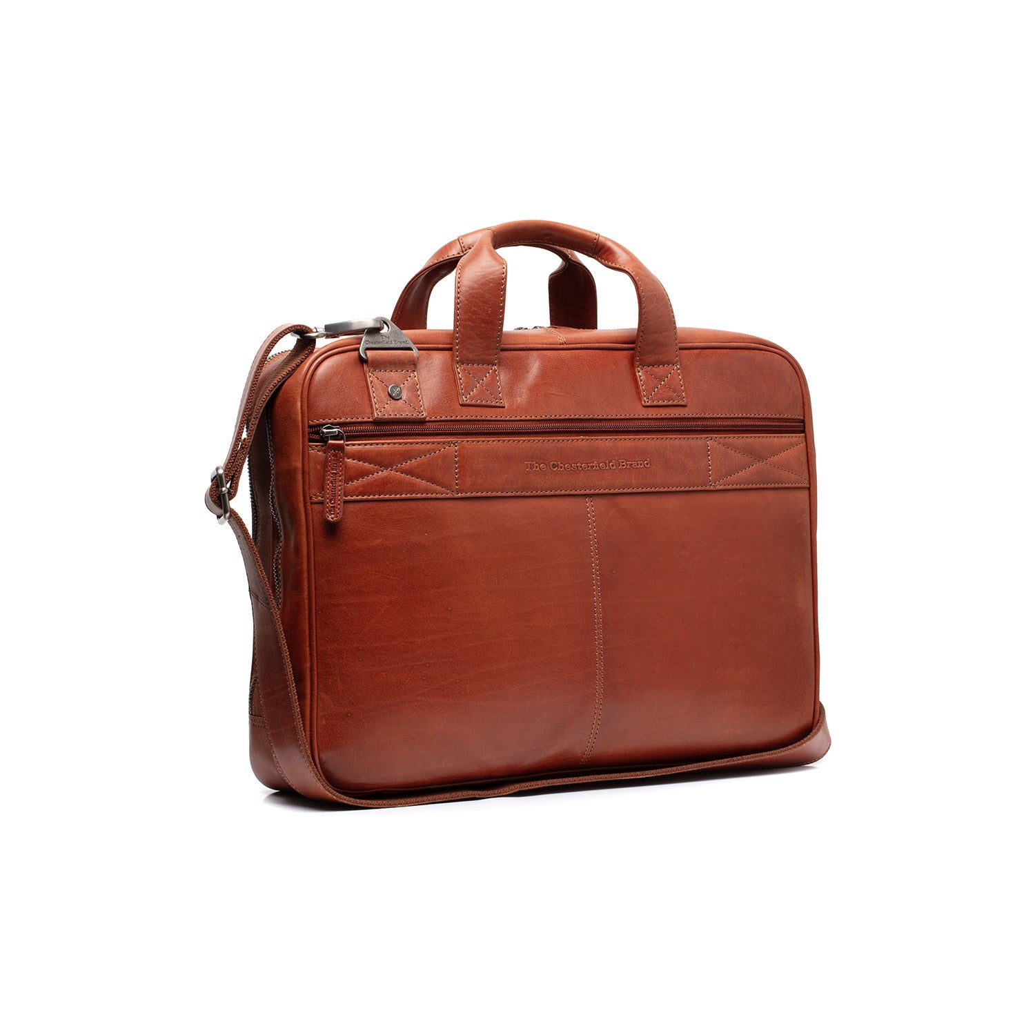 The Chesterfield Brand Iseo Datorväska, Cognac