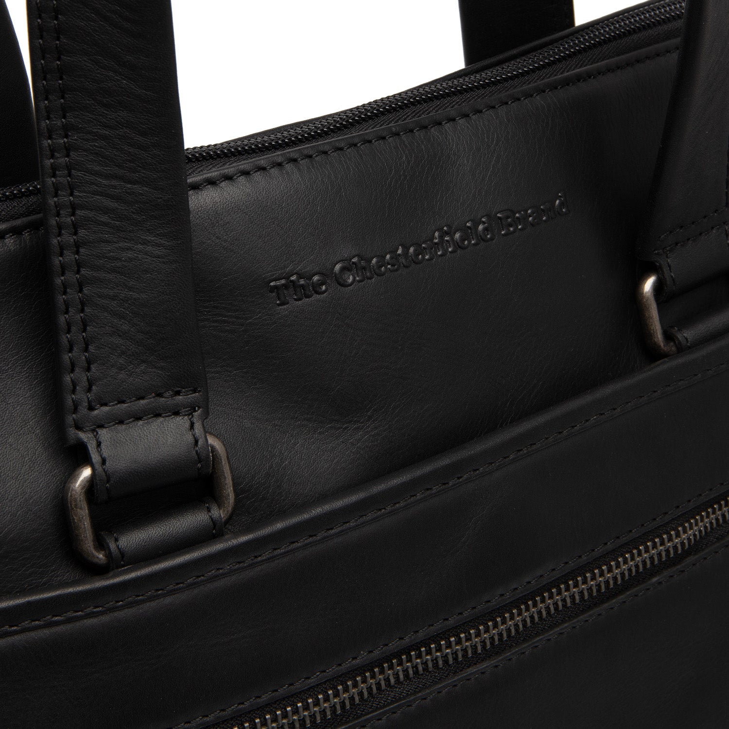 The Chesterfield Brand Elvas Laptop Bag 16", Black