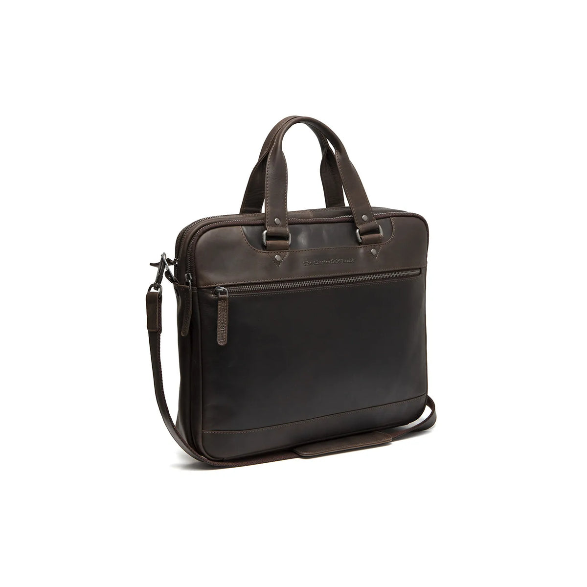 The Chesterfield Brand Montara Leather Datorväska, Brun