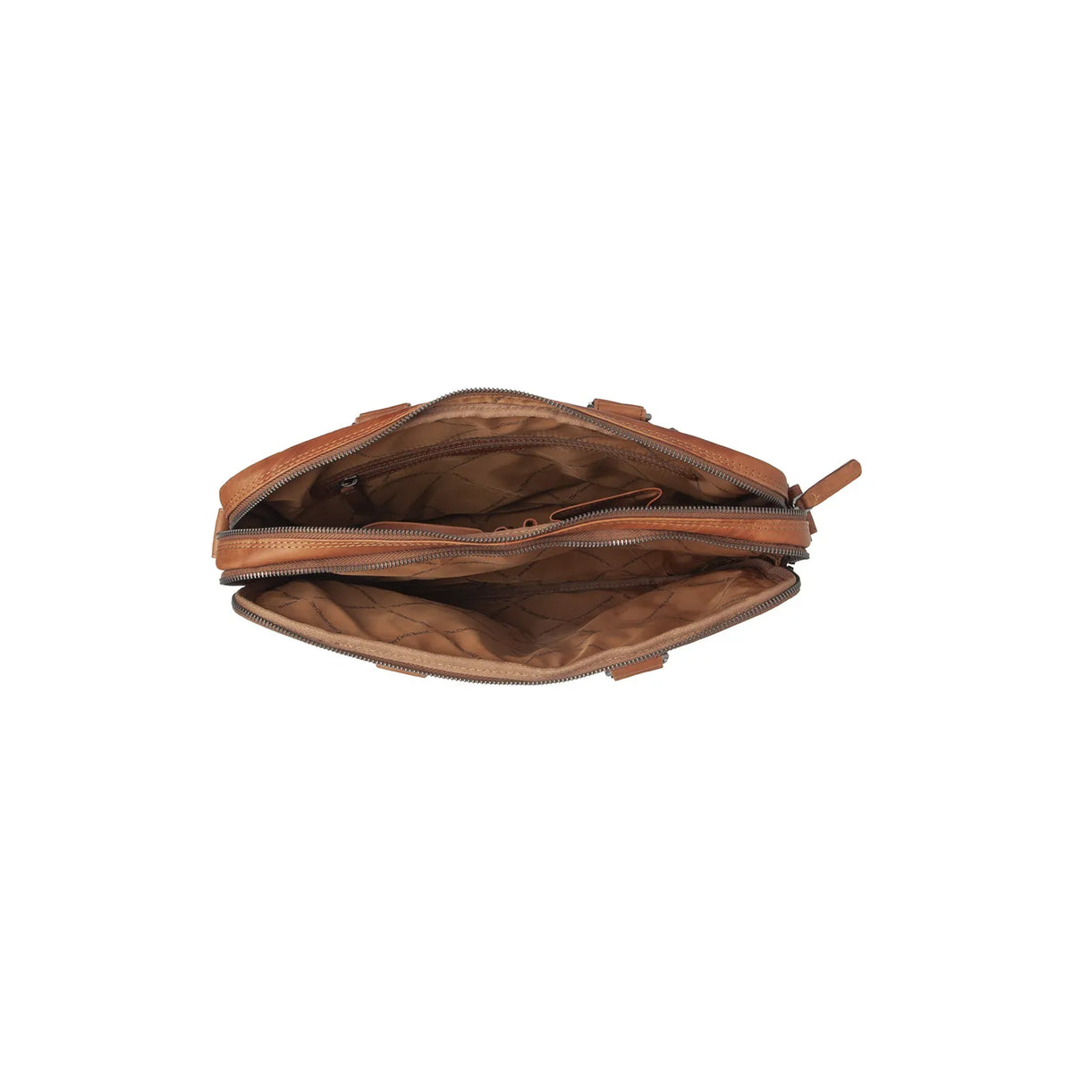 The Chesterfield Brand Montara Leather Datorväska, Cognac