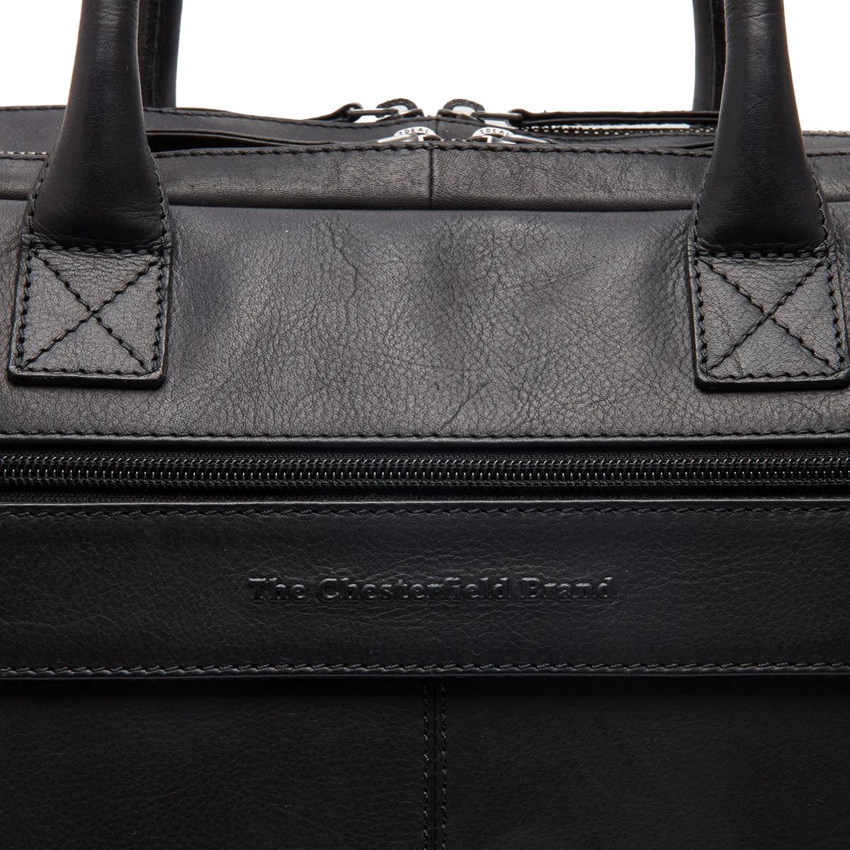 The Chesterfield Brand Tacama Leather Datorväska, Svart
