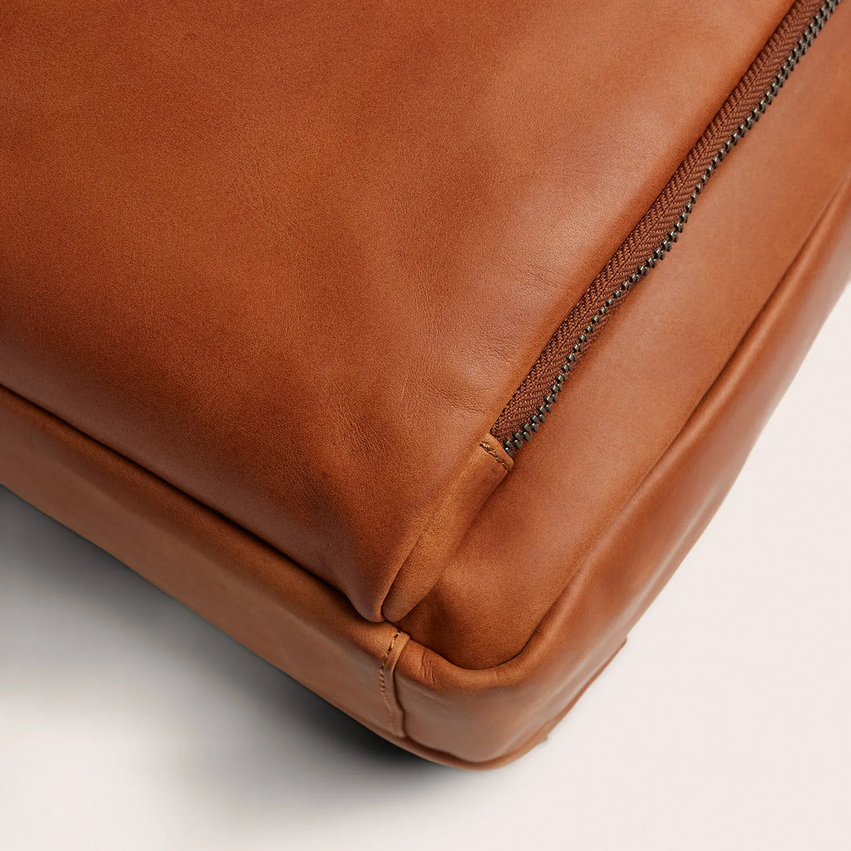 The Chesterfield Brand Tacama Leather Datorväska, Cognac