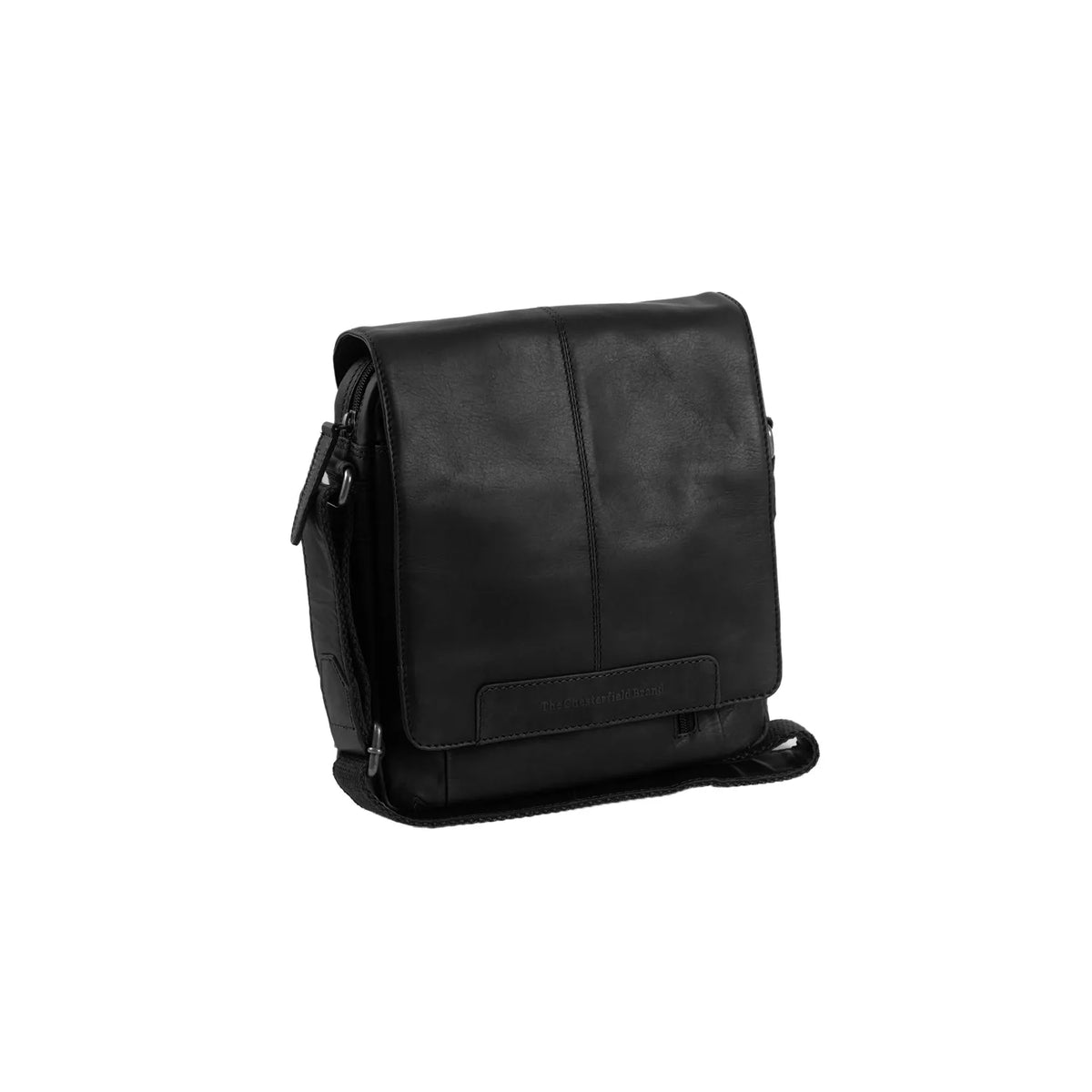 The Chesterfield Brand Remy Leather Crossbodyväska, Svart