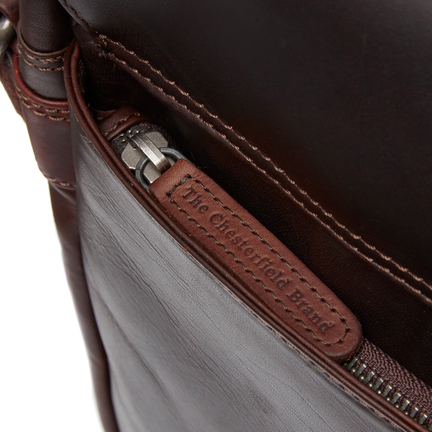 The Chesterfield Brand Richard Datorväska, Brun