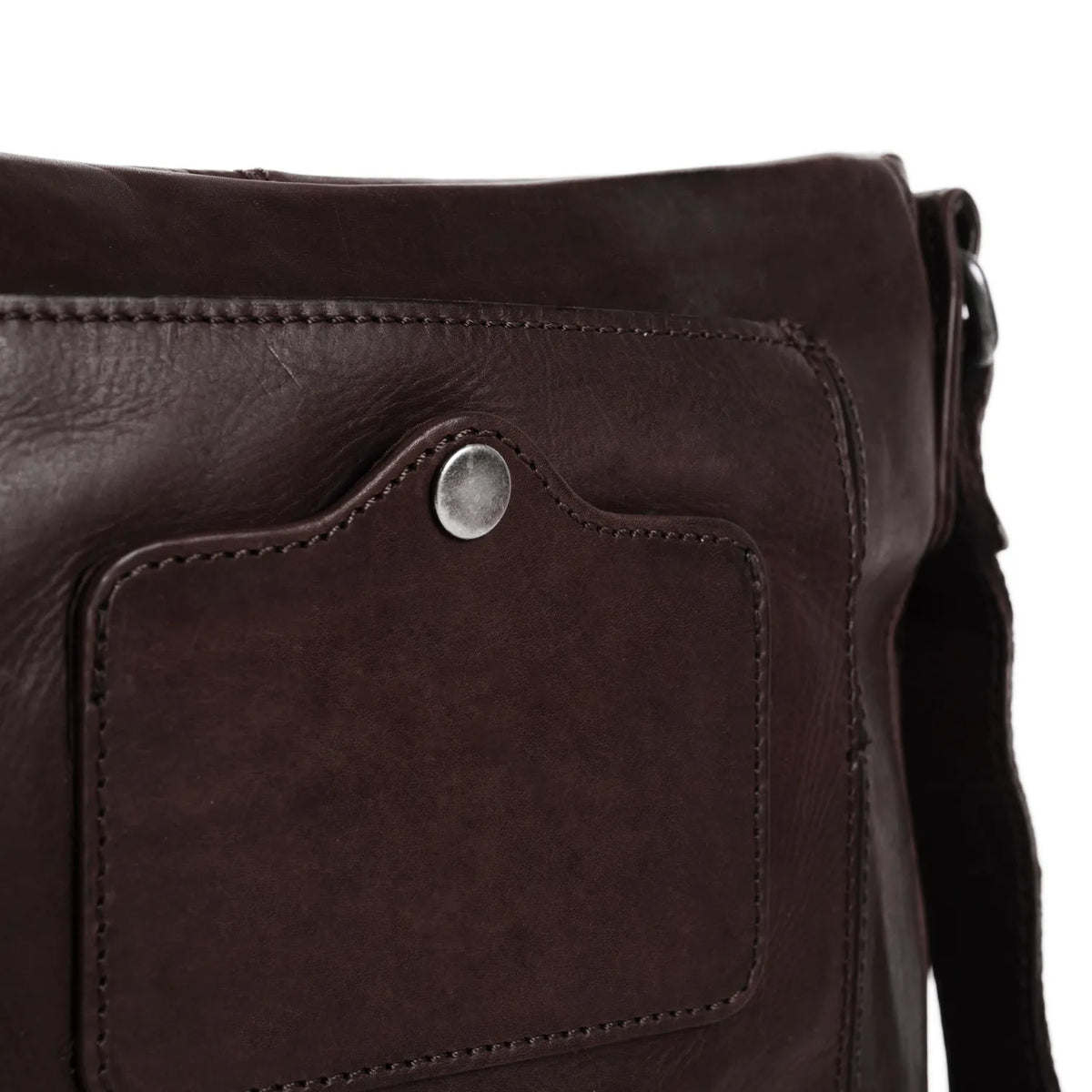 The Chesterfield Brand Bodin Leather Crossbodyväska, Brun