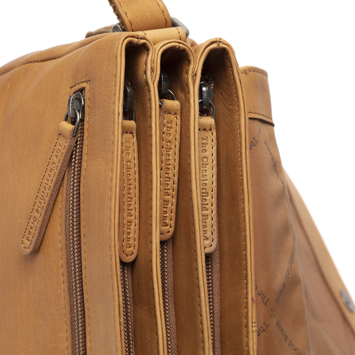 The Chesterfield Brand Millie Leather Crossbodyväska, Cognac