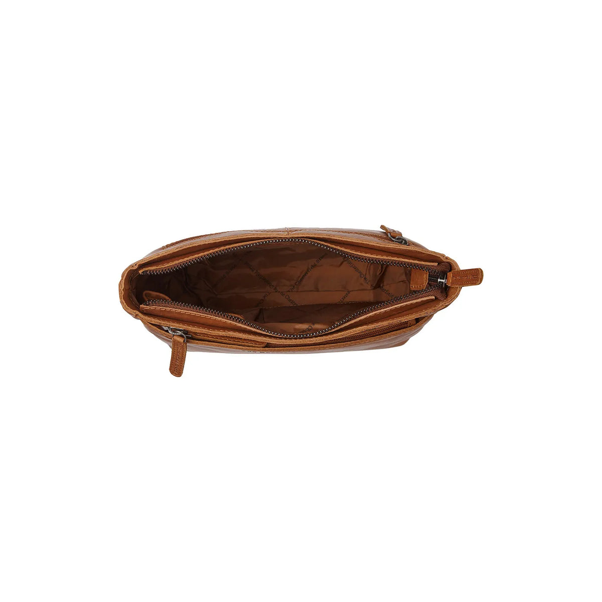 The Chesterfield Brand Mumbai Leather Crossbodyväska, Cognac