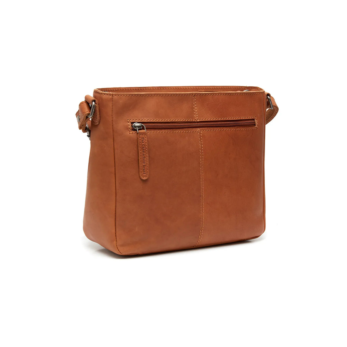 The Chesterfield Brand Mumbai Leather Crossbodyväska, Cognac