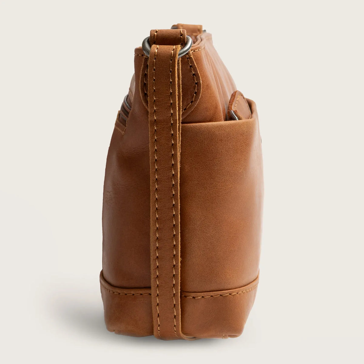 The Chesterfield Brand Salerno Leather Crossbodyväska, Cognac