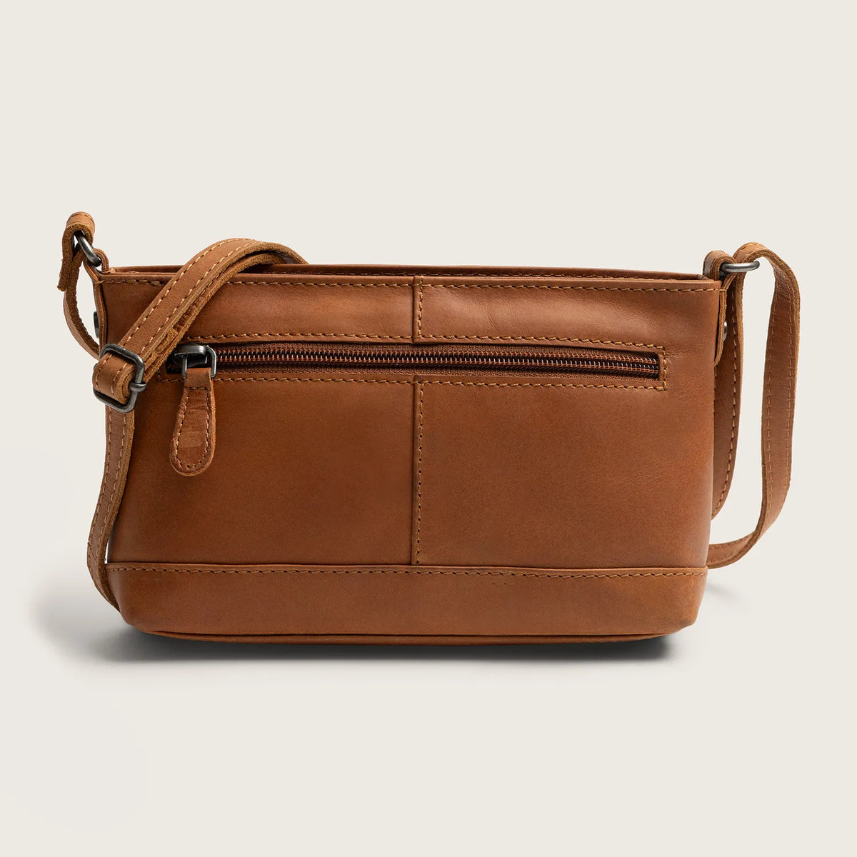 The Chesterfield Brand Salerno Leather Crossbodyväska, Cognac
