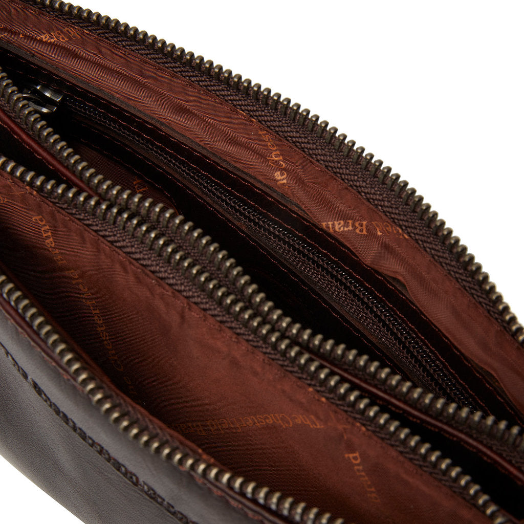 The Chesterfield Brand Sisli Shoulder Bag, Brun
