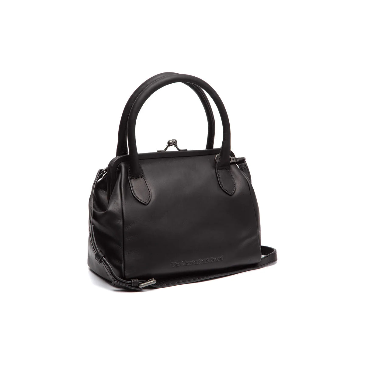 The Chesterfield Brand Chili Leather Handväska, Svart
