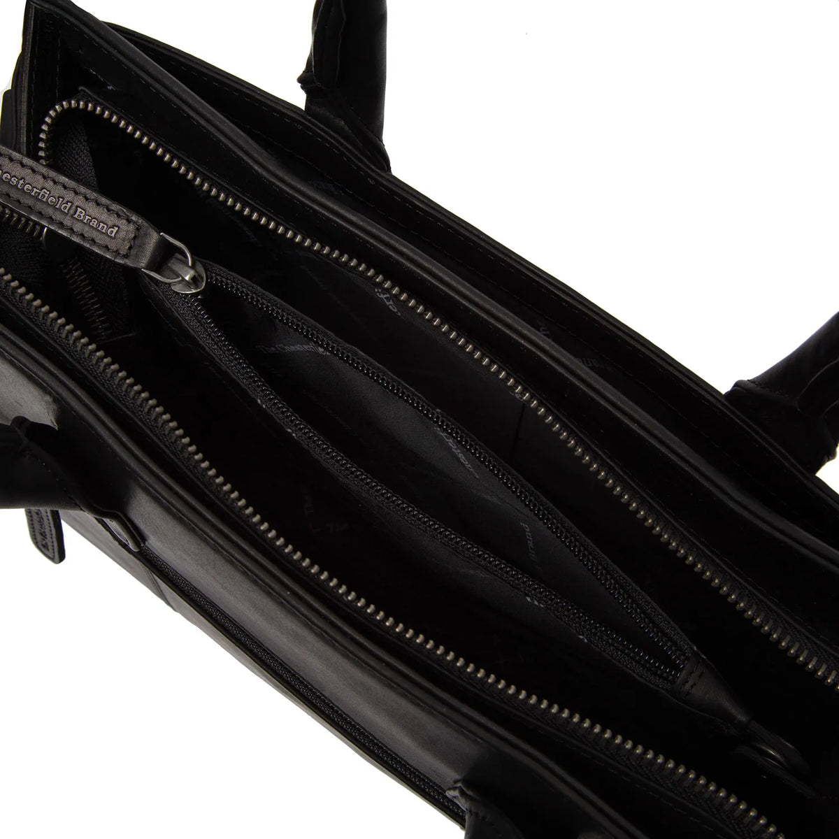 The Chesterfield Brand Garda Leather Handväska, Svart