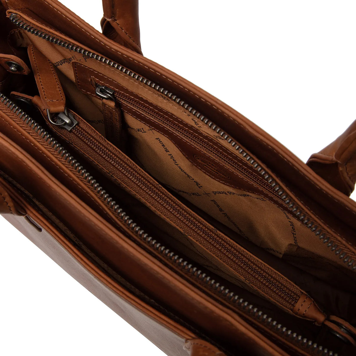 The Chesterfield Brand Garda Leather Handväska, Cognac