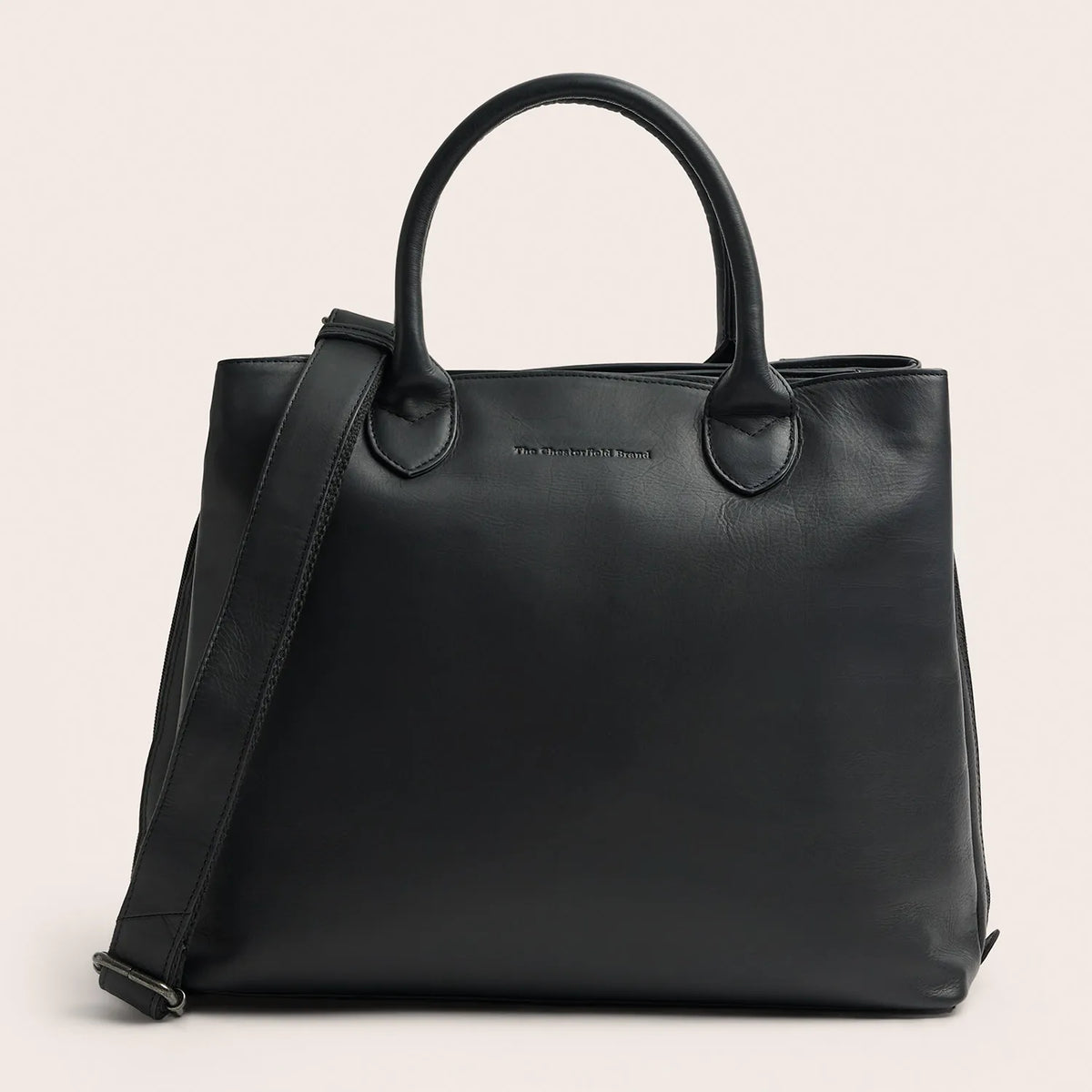 The Chesterfield Brand Passau Leather Handväska, Svart