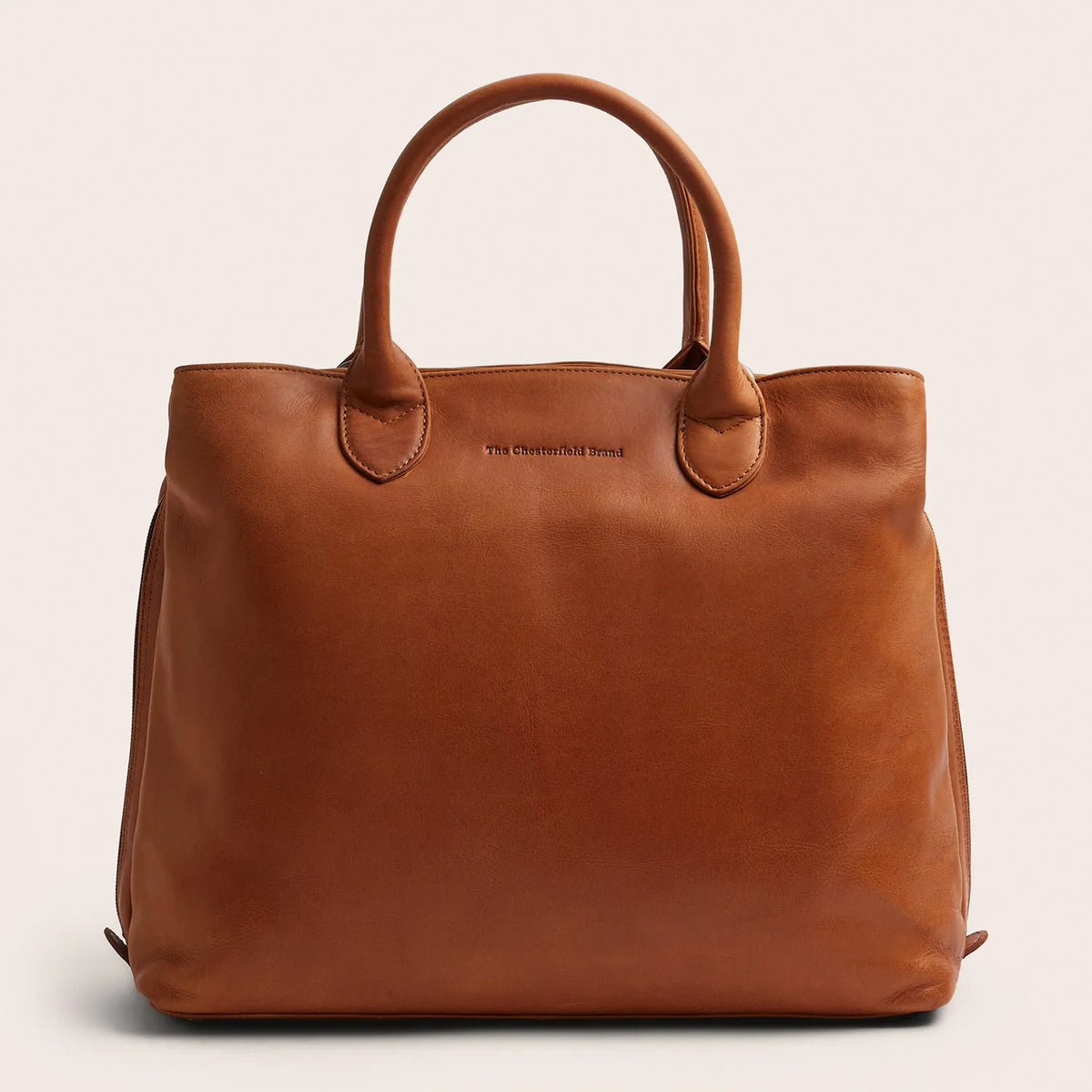 The Chesterfield Brand Passau Leather Handväska, Cognac